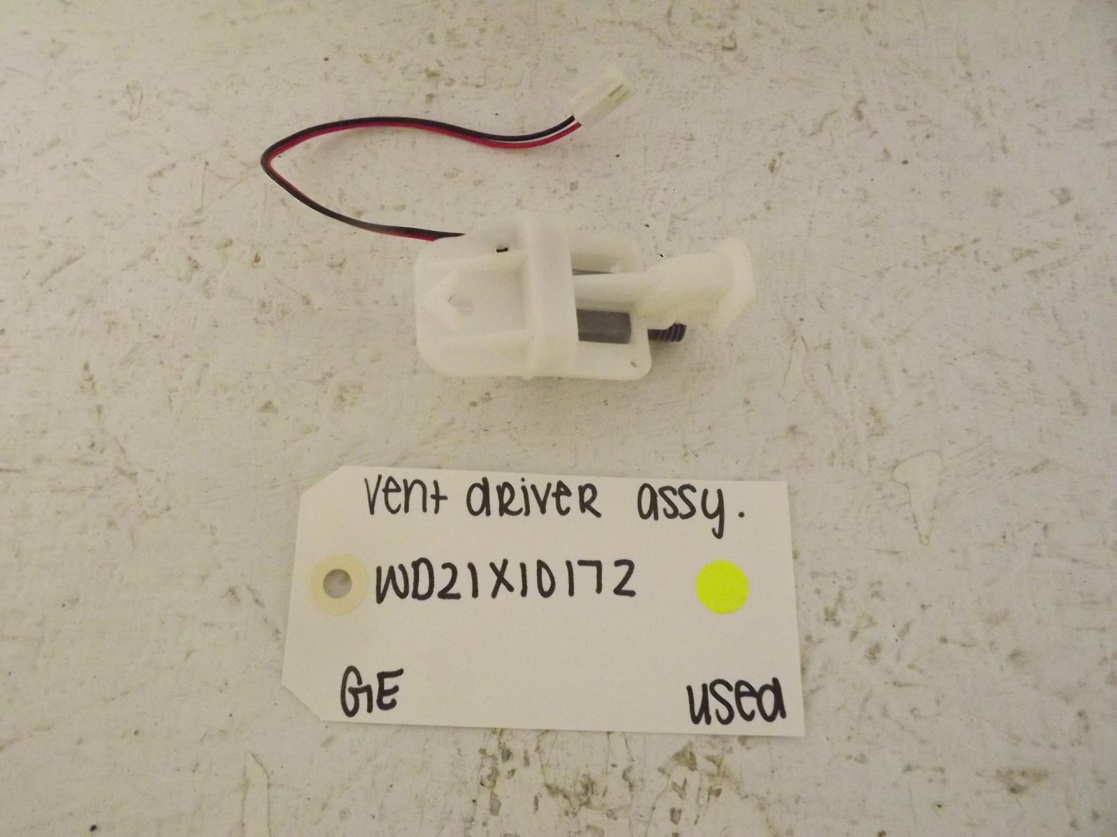 GE Dishwasher WD21X10172 Vent Driver Assembly Used
