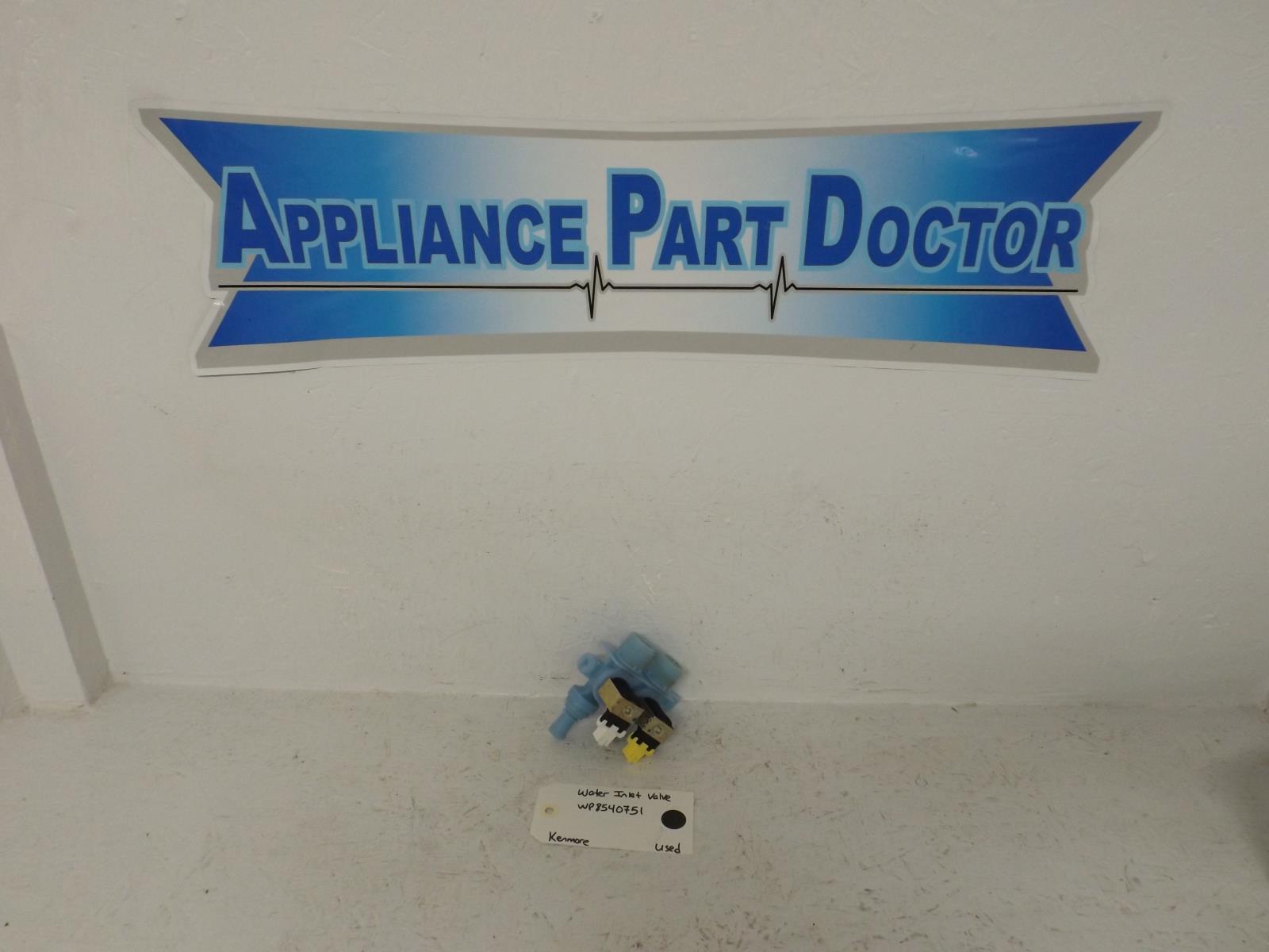 Kenmore Washer WP8540751 Water Inlet Valve Used