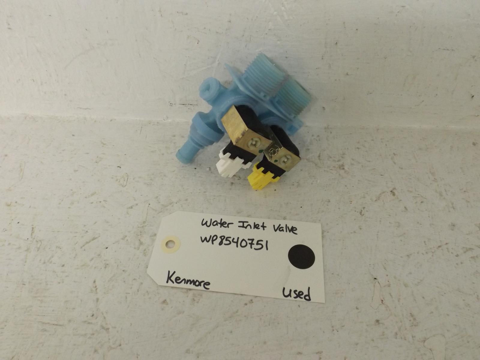 Kenmore Washer WP8540751 Water Inlet Valve Used