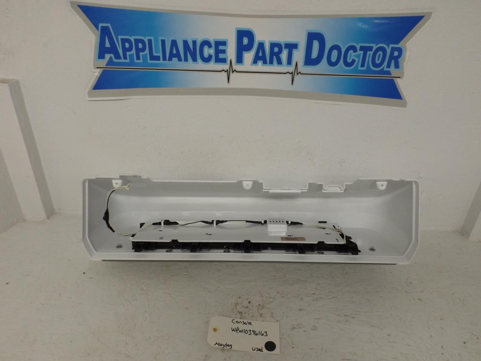 Maytag Washer WPW10396163 Console Used