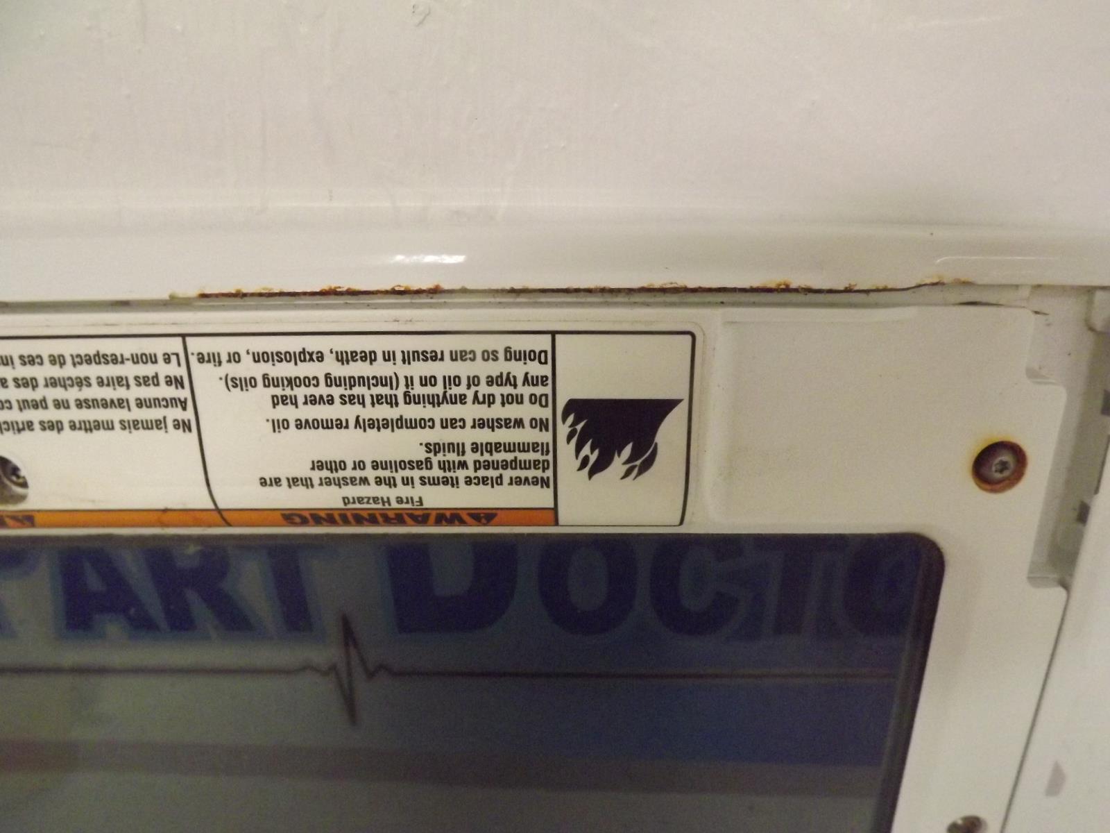 Whirlpool Washer WPW10110852 W10110852 Lid Used