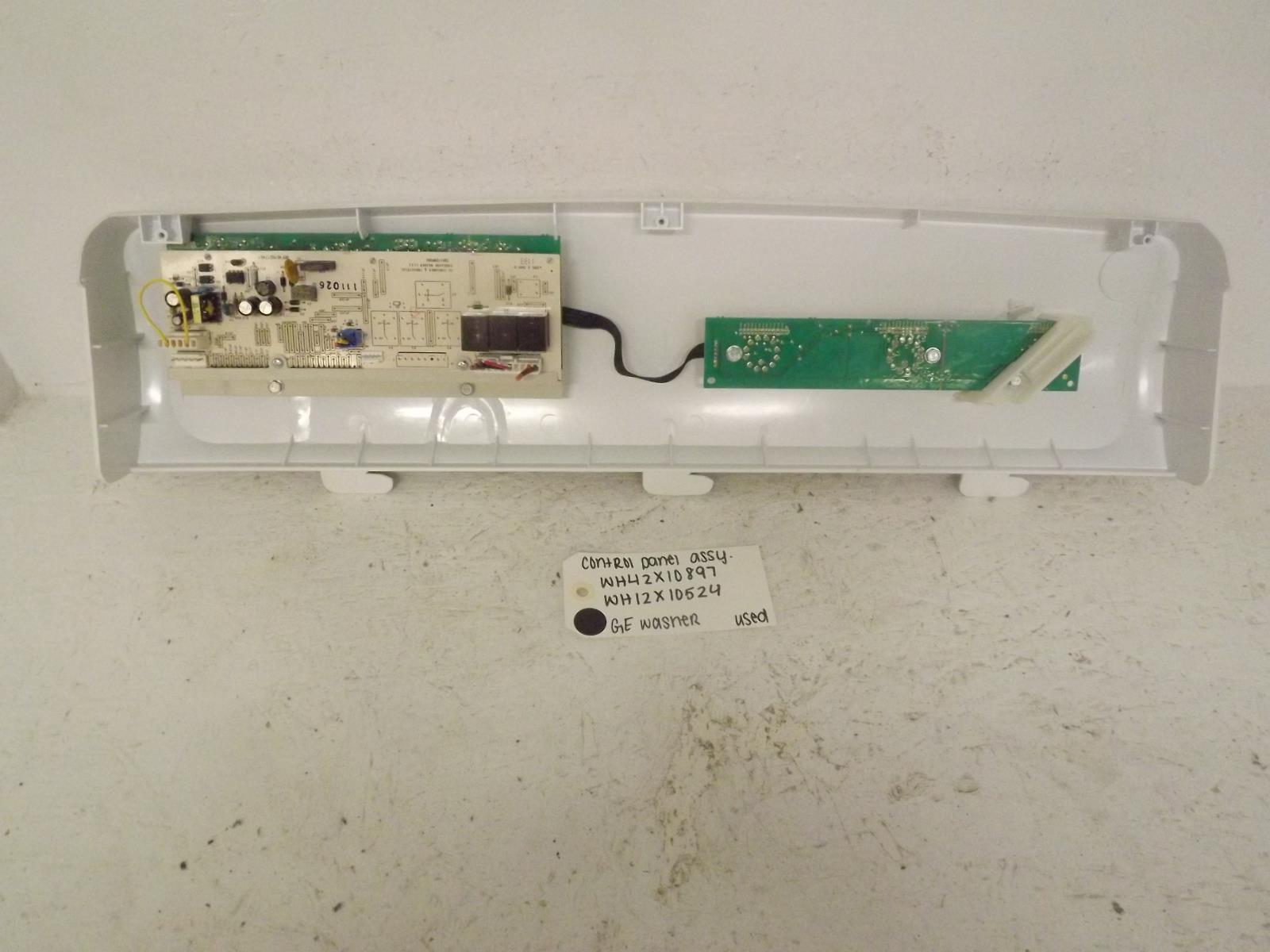 GE Washer WH42X10897 Control Panel Assembly Used