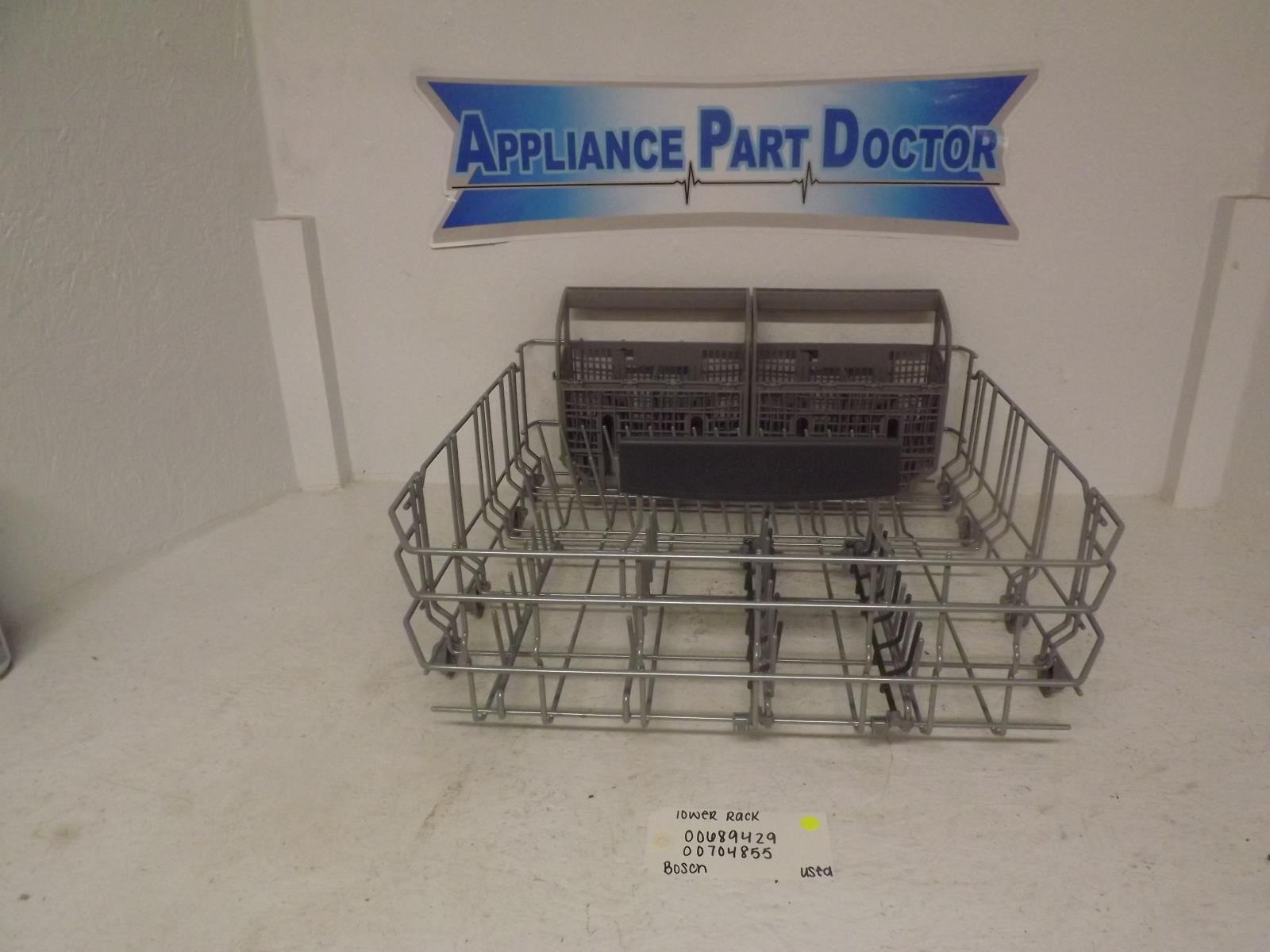 Bosch Dishwasher 00689429 00704855 Lower Rack Used