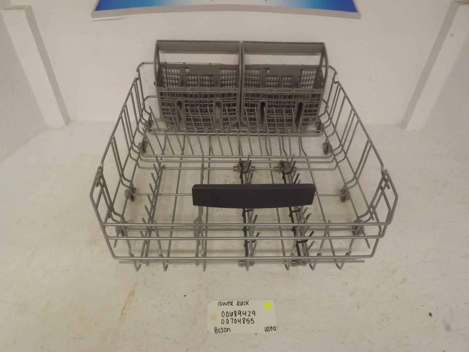 Bosch Dishwasher 00689429 00704855 Lower Rack Used