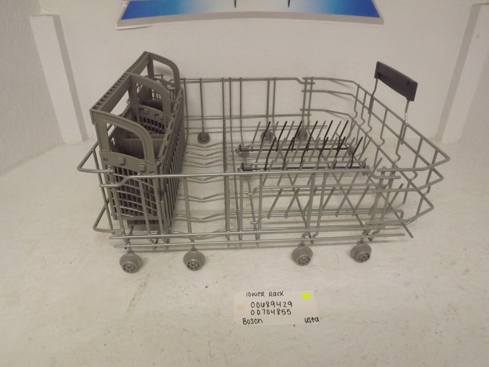 Bosch Dishwasher 00689429 00704855 Lower Rack Used