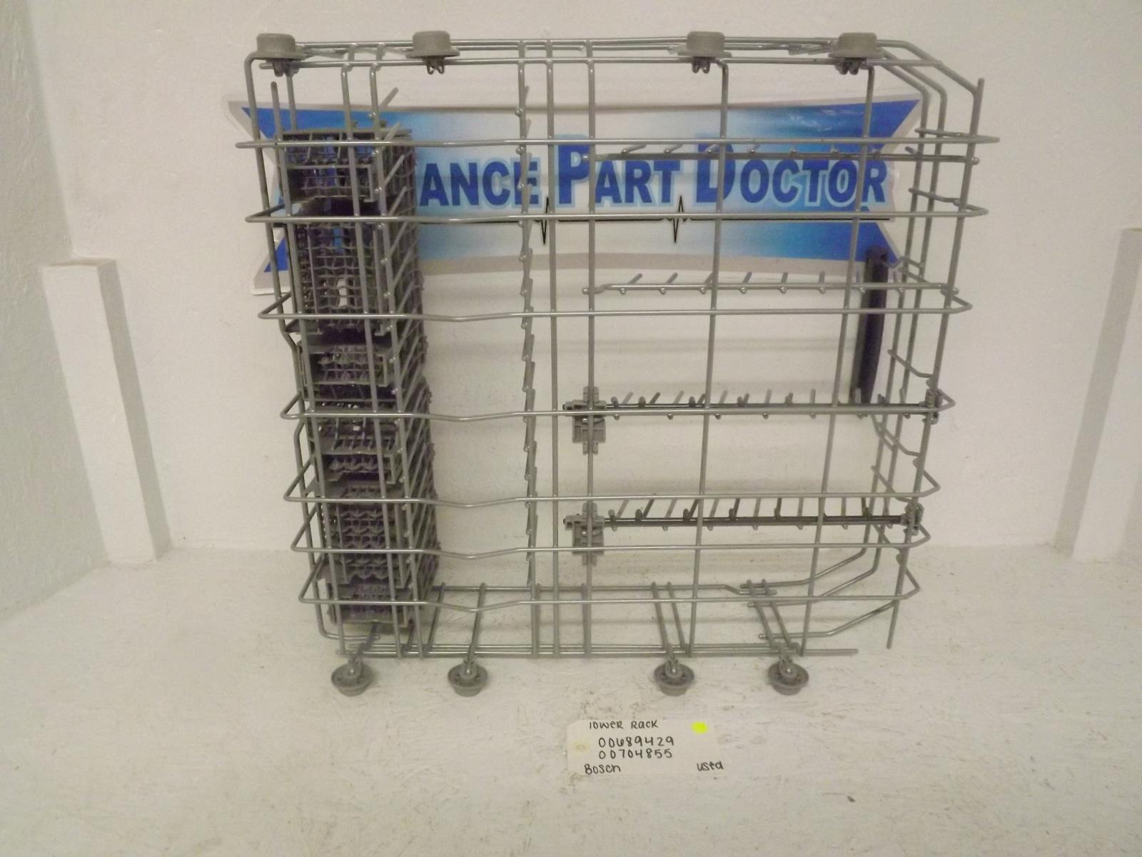 Bosch Dishwasher 00689429 00704855 Lower Rack Used