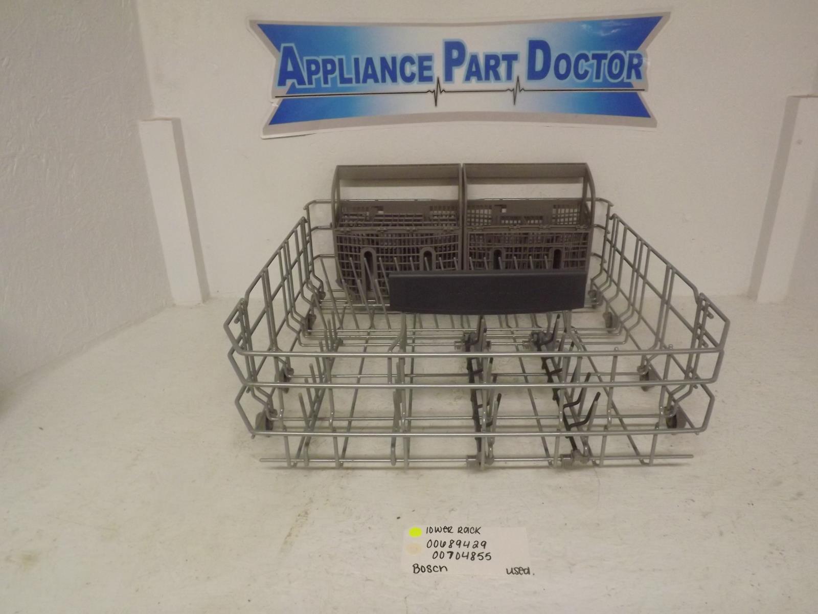 Bosch Dishwasher 00689429 00704855 Lower Rack Used