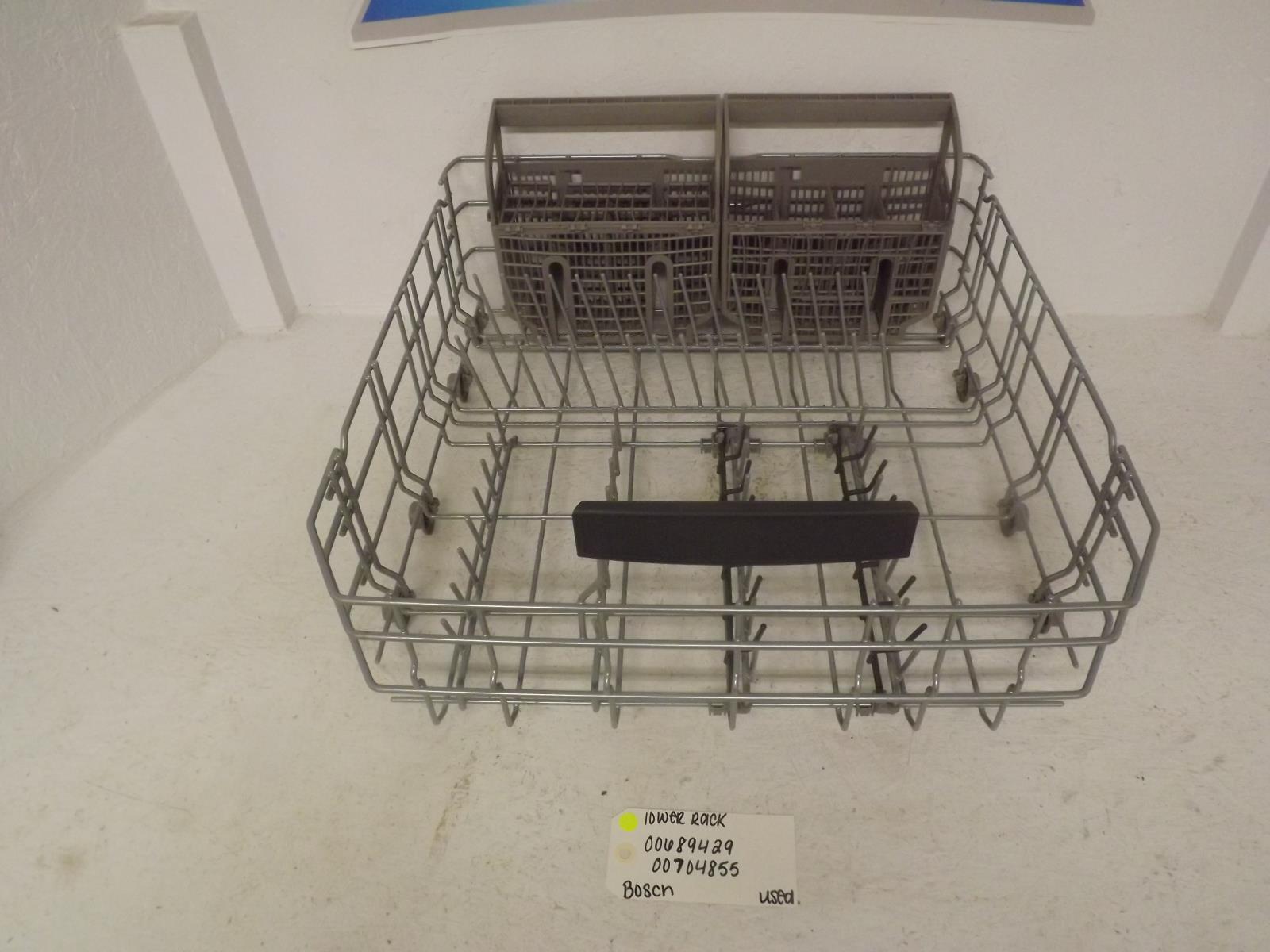 Bosch Dishwasher 00689429 00704855 Lower Rack Used