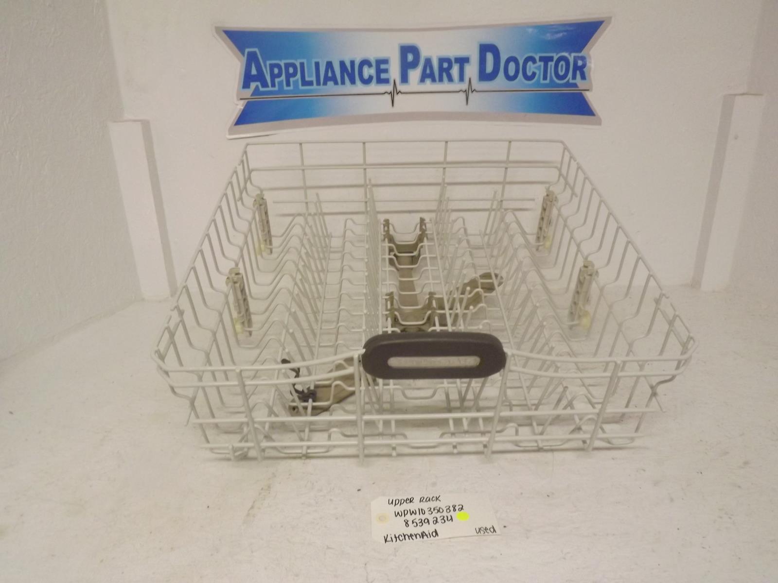 KitchenAid Dishwasher WPW10350382 8539234 Upper Rack Used