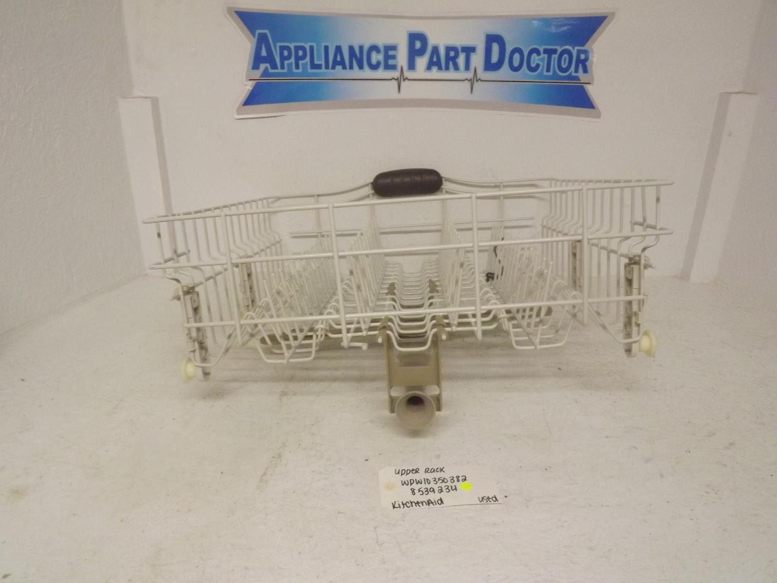 KitchenAid Dishwasher WPW10350382 8539234 Upper Rack Used