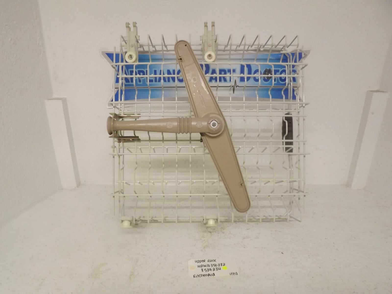 KitchenAid Dishwasher WPW10350382 8539234 Upper Rack Used
