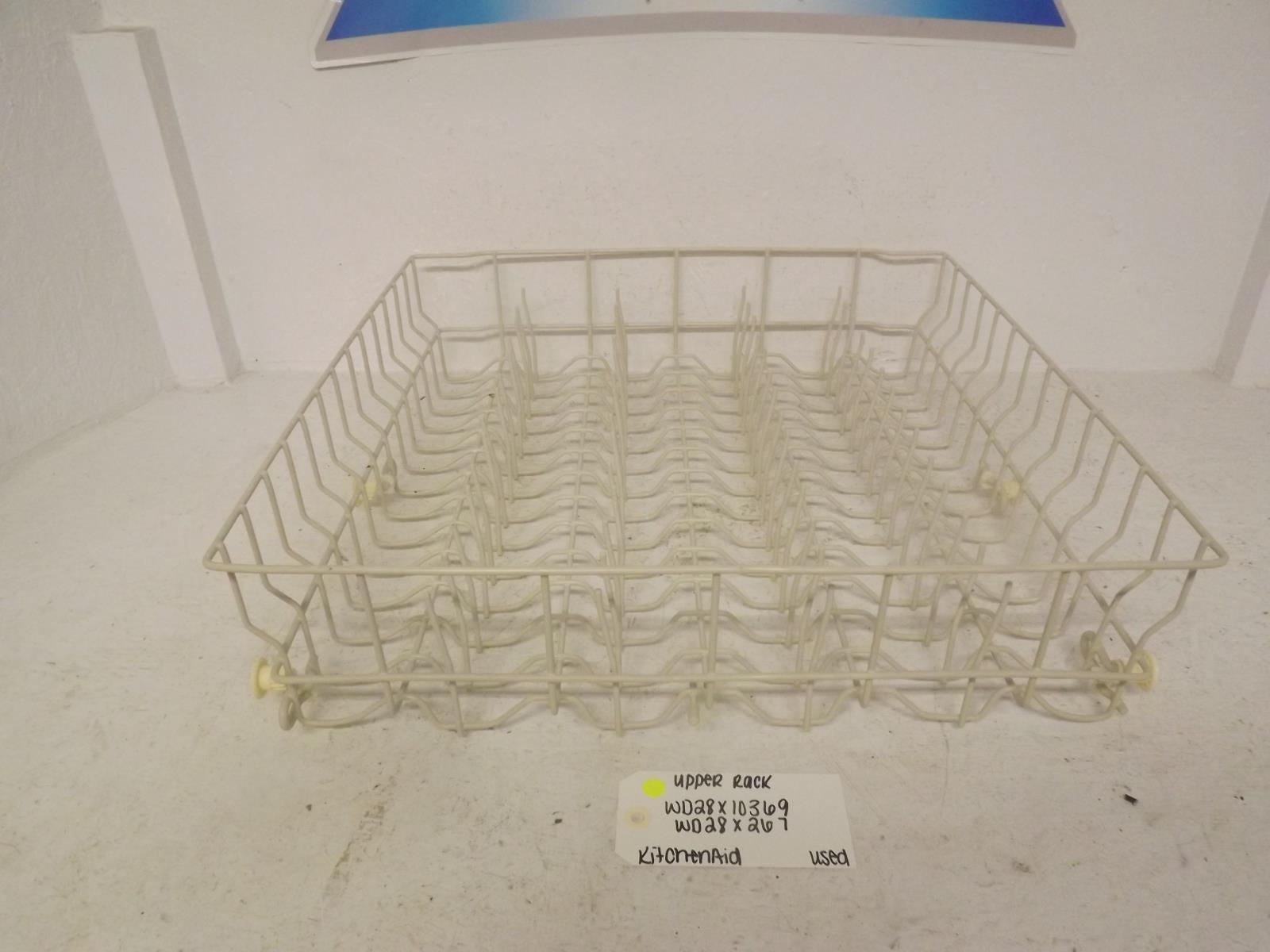 KitchenAid Dishwasher WD28X10369 WD28X267 Upper Rack Used