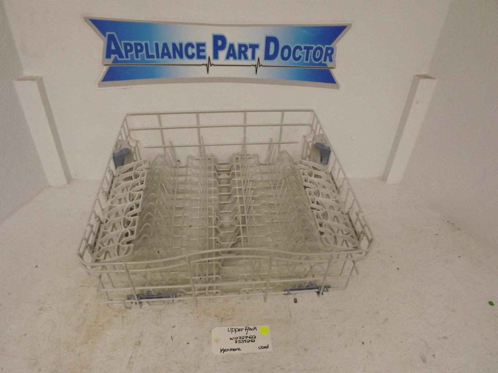 Kenmore Dishwasher W10727422  8539242 Upper Rack Used