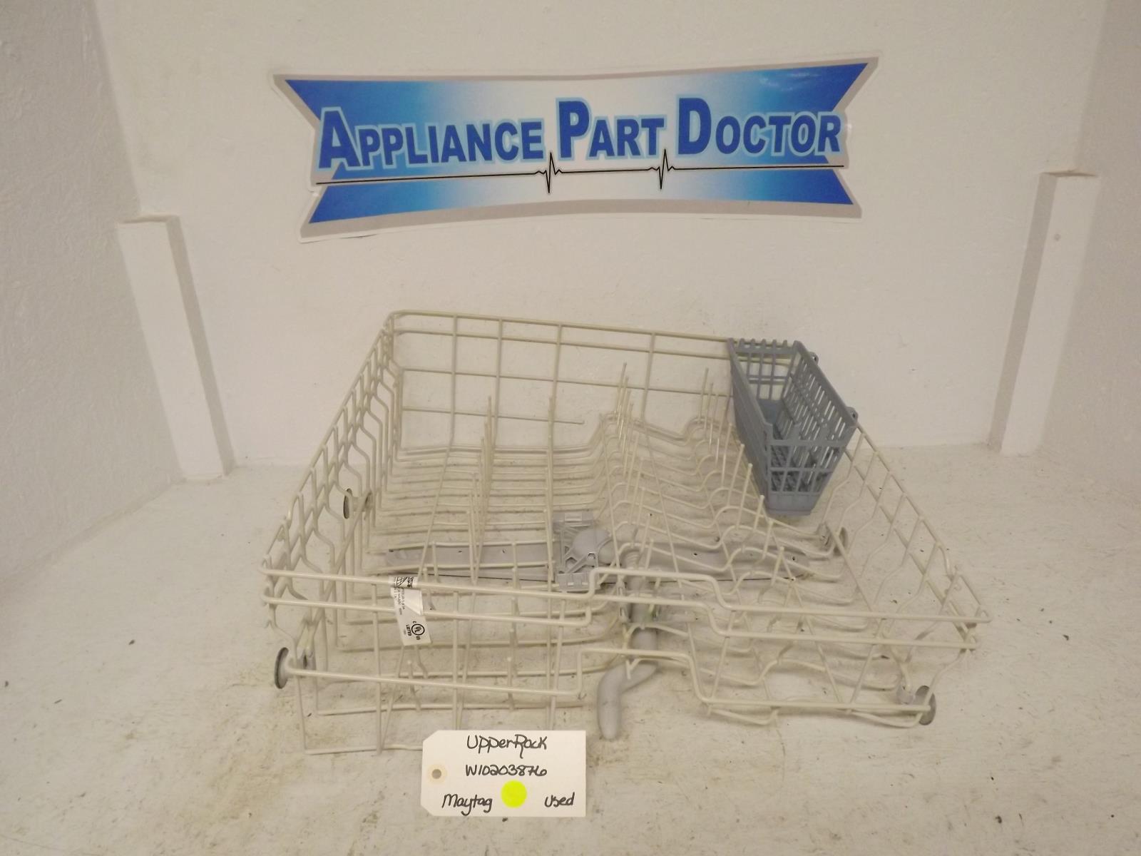 Maytag Dishwasher W10203876 Upper Rack Used