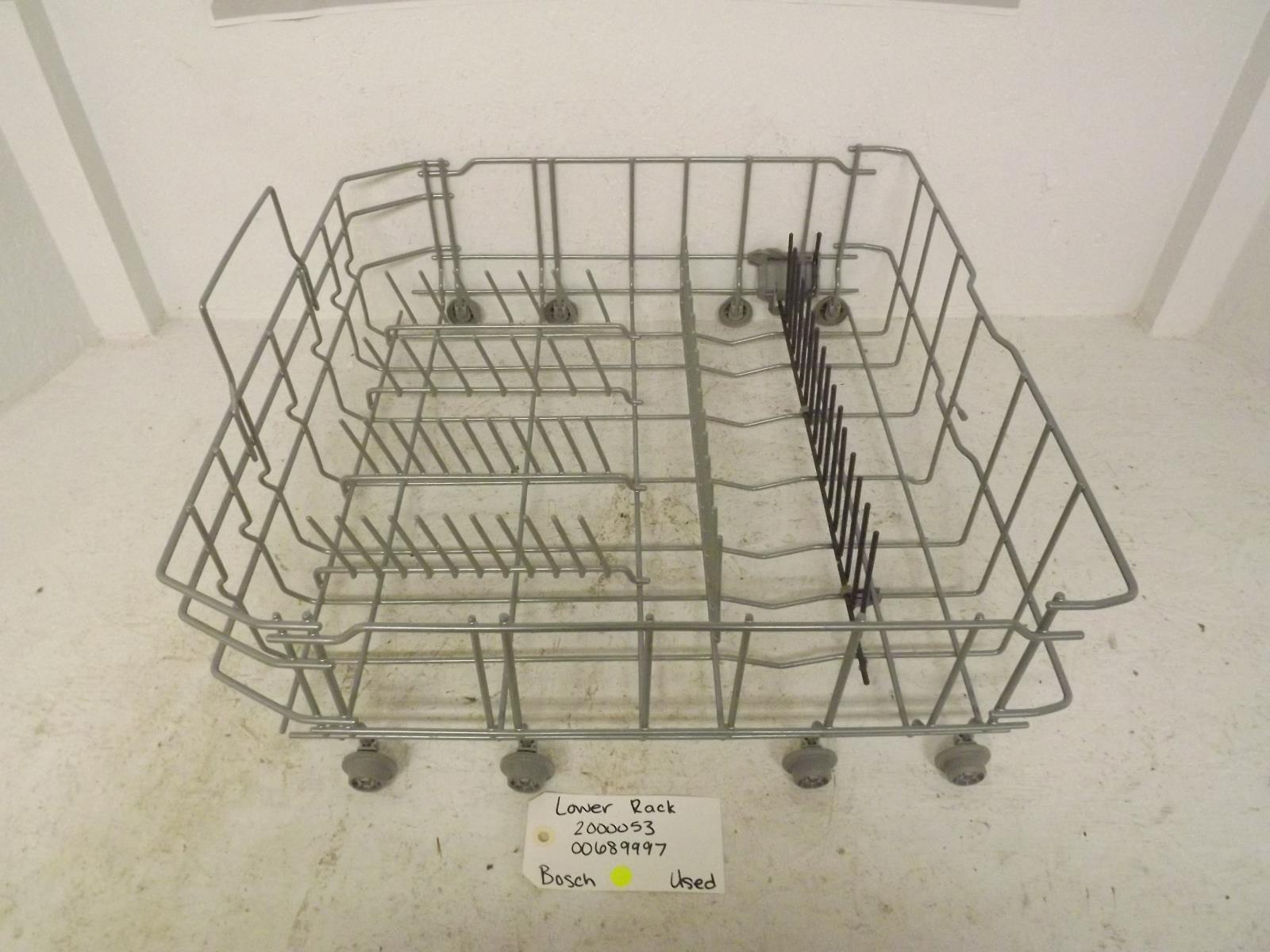 Bosch Dishwasher 00689997 2000053 Lower Rack Used