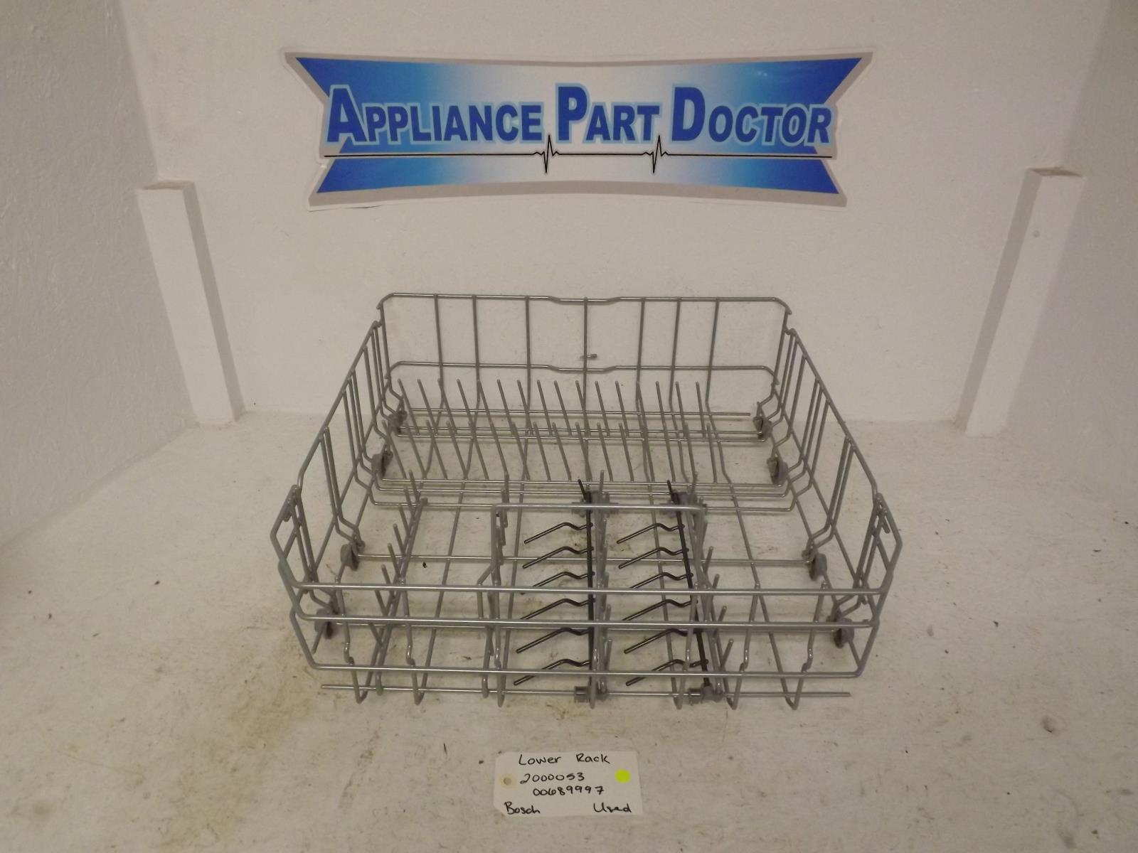 Bosch Dishwasher 200053 00689997 Lower Rack Used