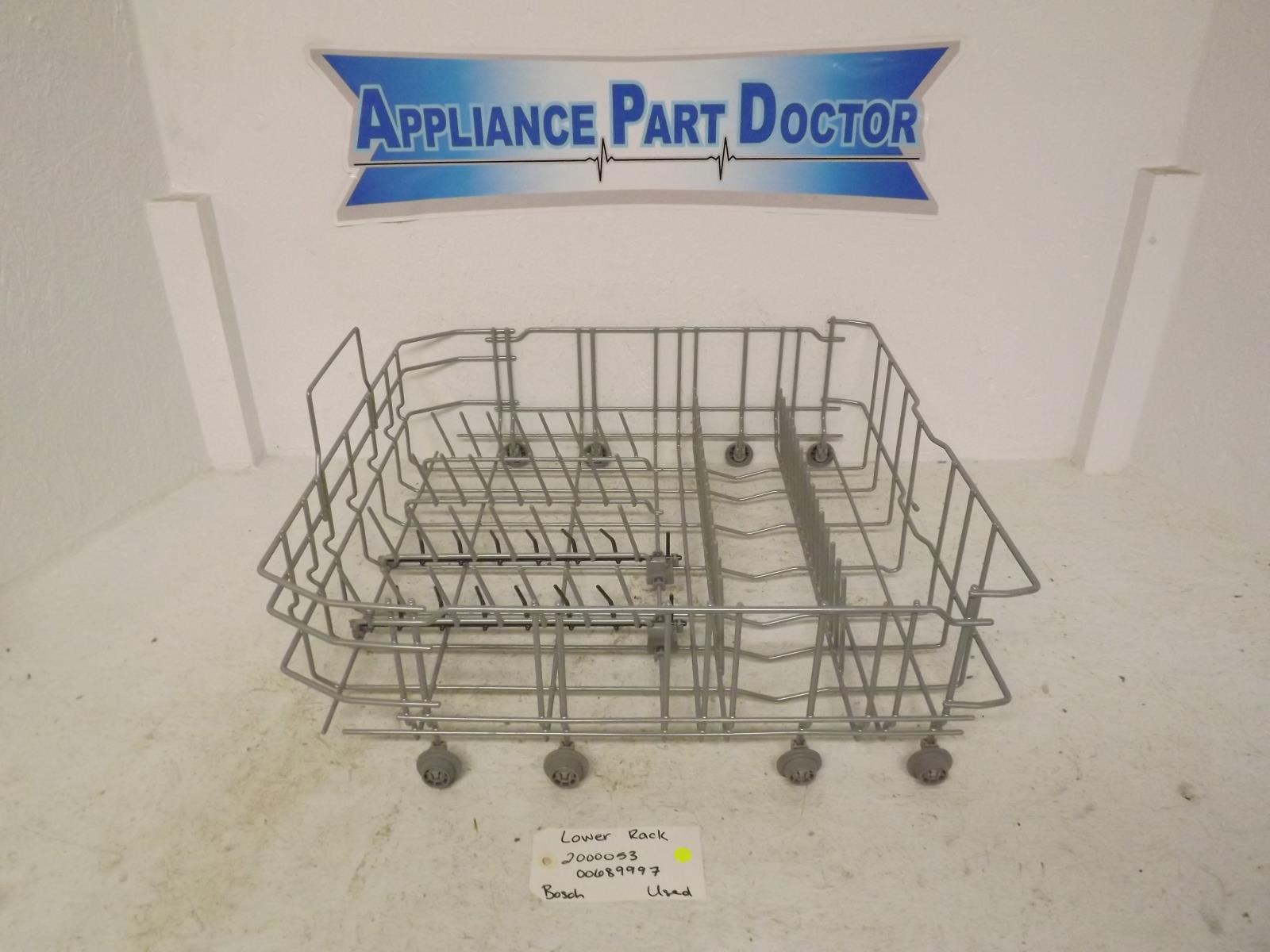Bosch Dishwasher 200053 00689997 Lower Rack Used