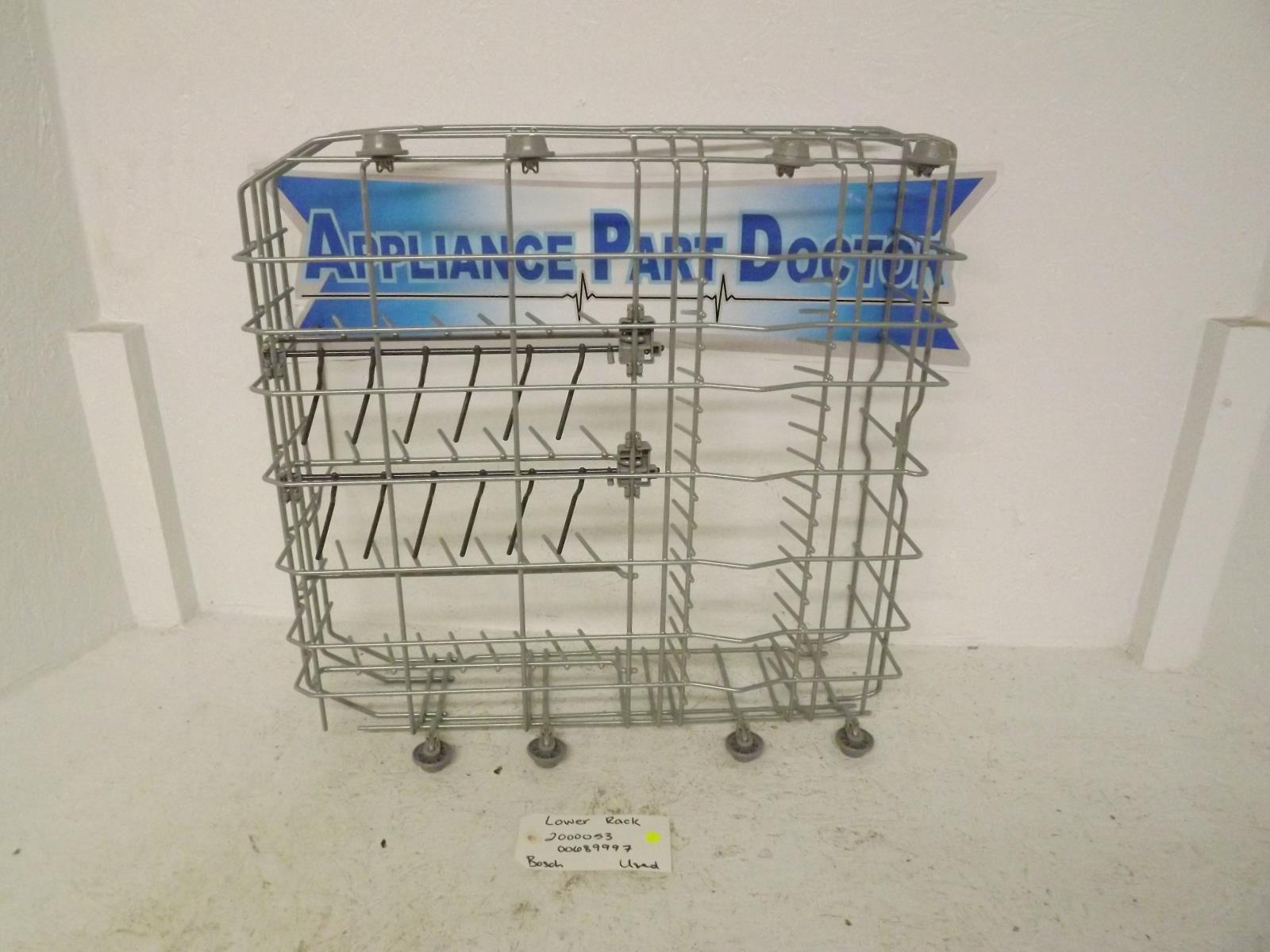 Bosch Dishwasher 200053 00689997 Lower Rack Used