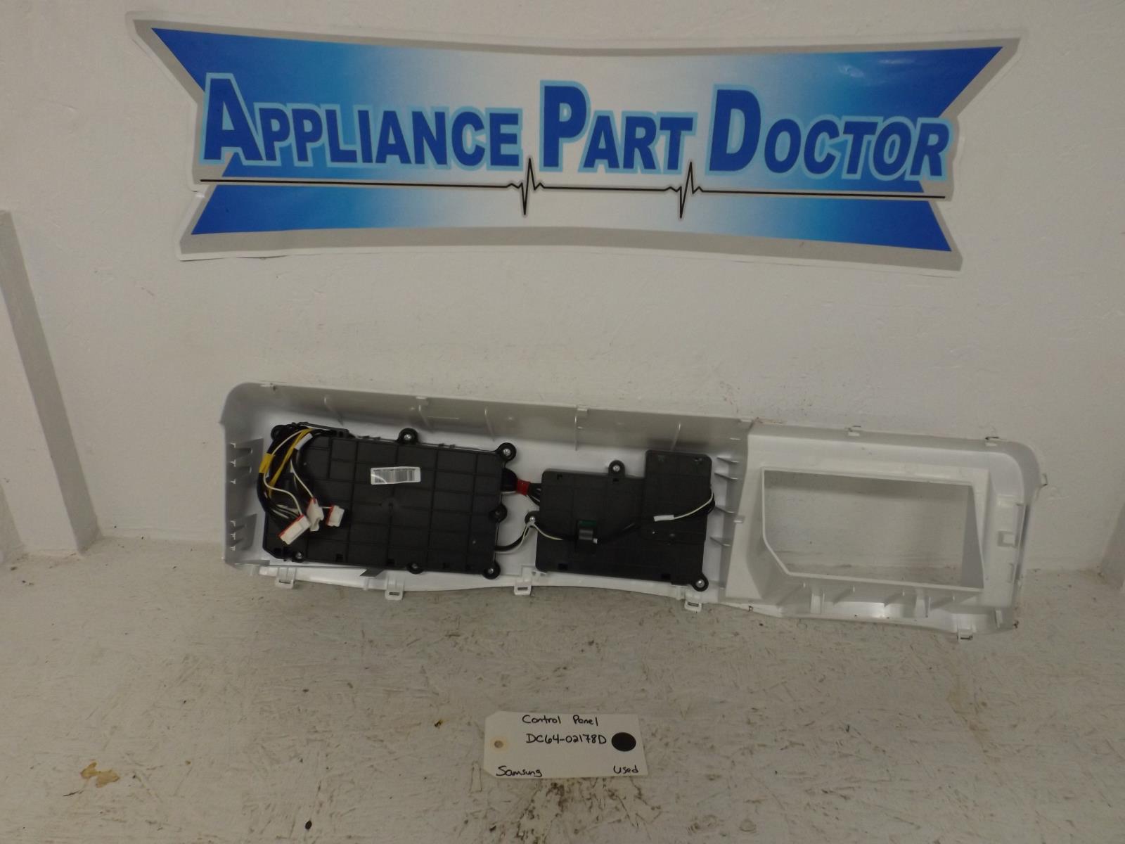 Samsung Washer DC64-02178D Control Panel Used