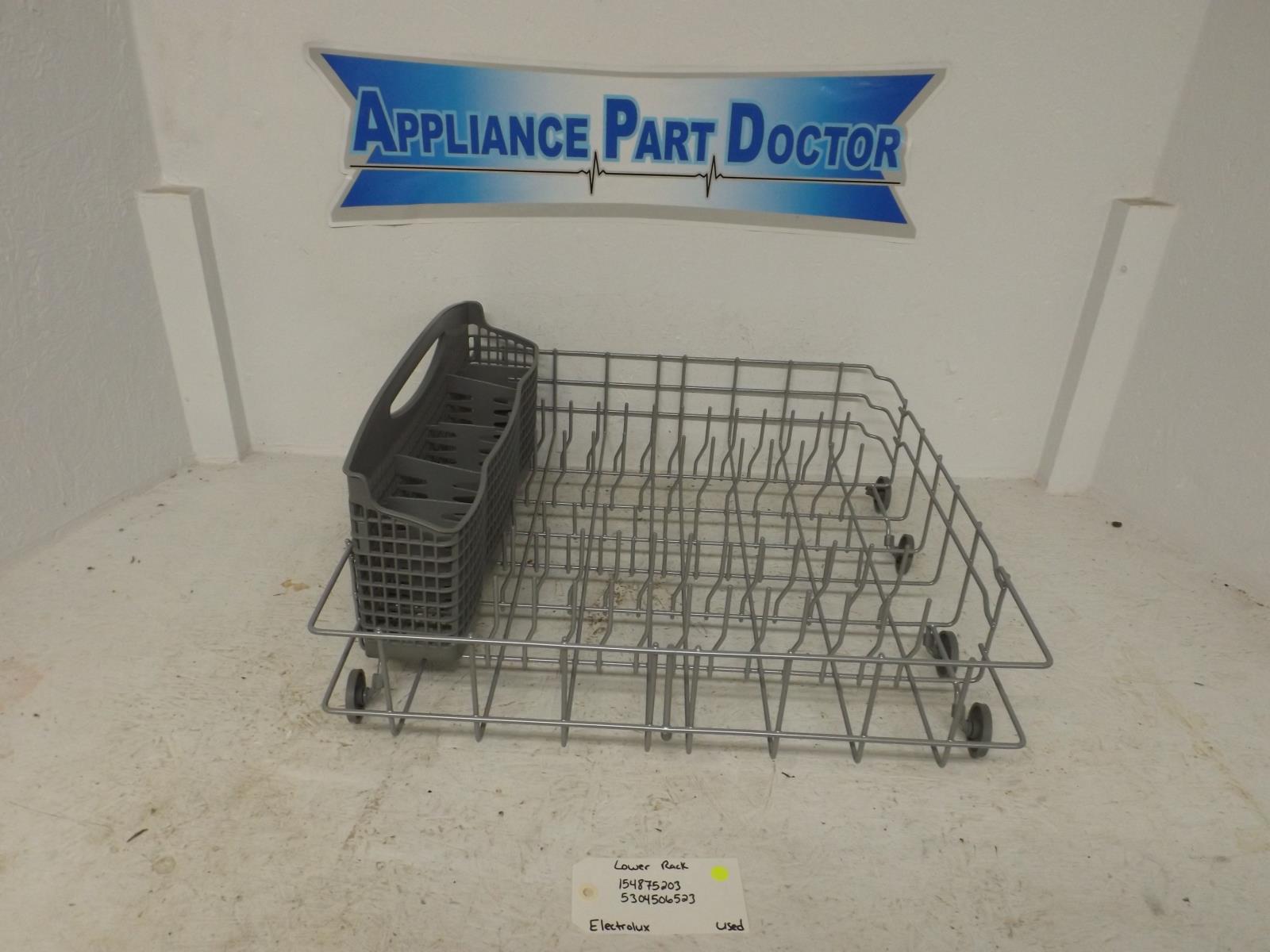Electrolux Dishwasher 154875203  5304506523 Lower Rack Used