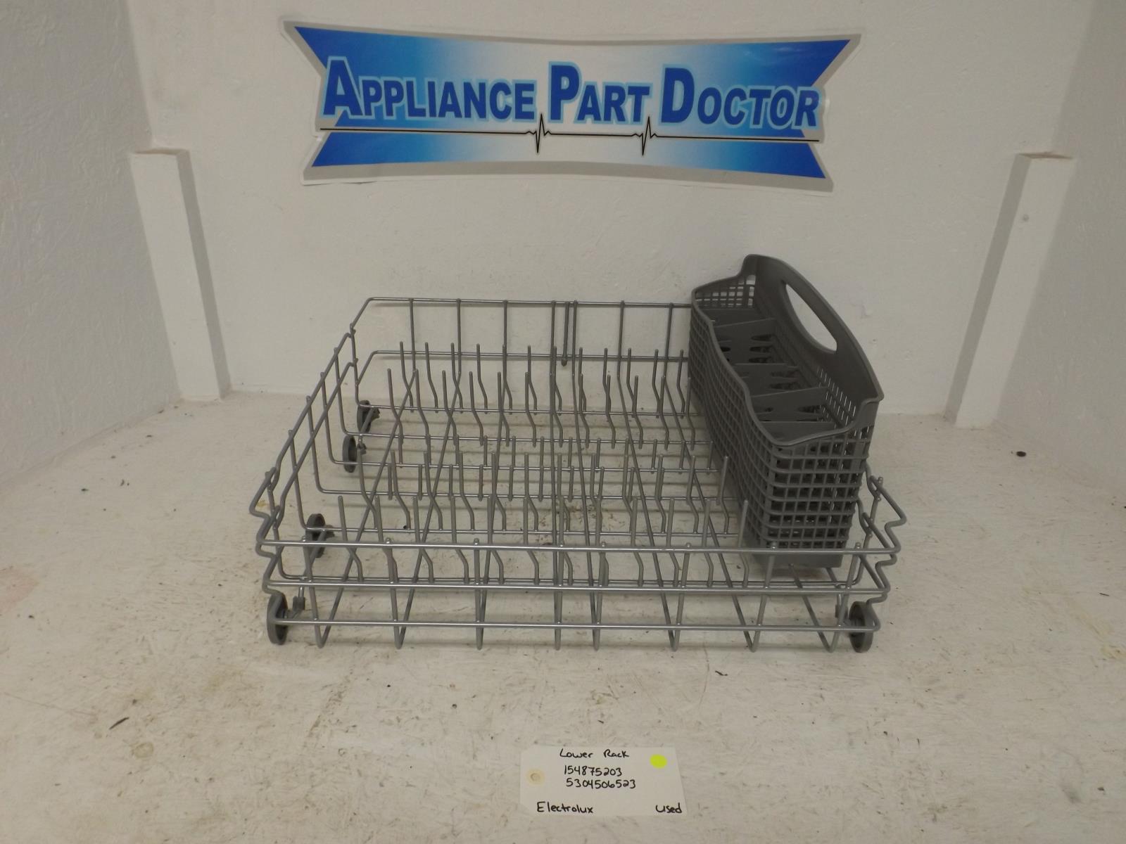 Electrolux Dishwasher 154875203  5304506523 Lower Rack Used