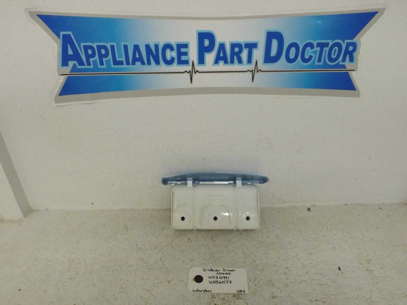 Whirlpool Washer W11210991  W10560137 Dispenser Drawer Assembly Used