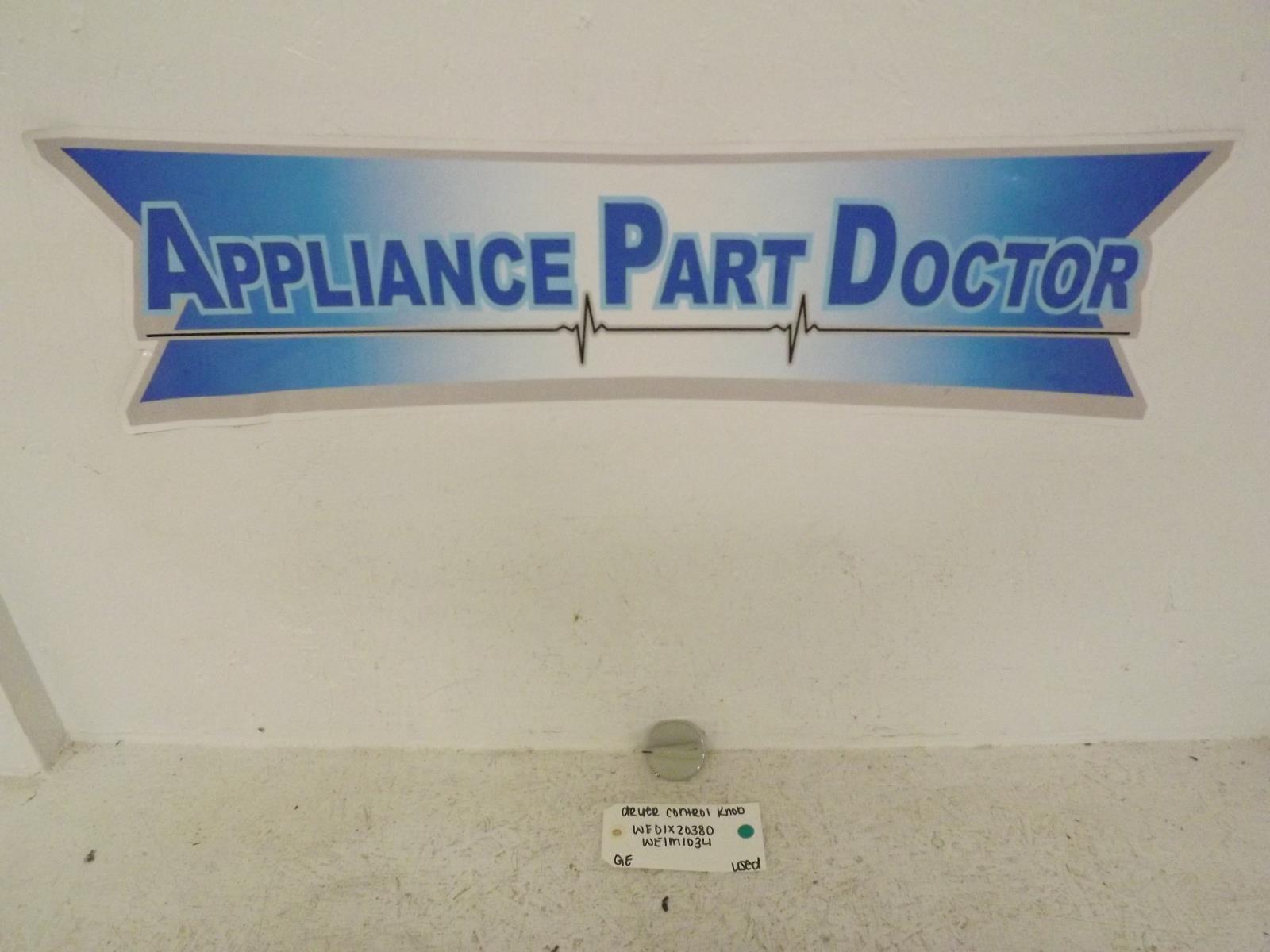 GE Dryer WE01X20380 WE1M1034 Control Knob Used
