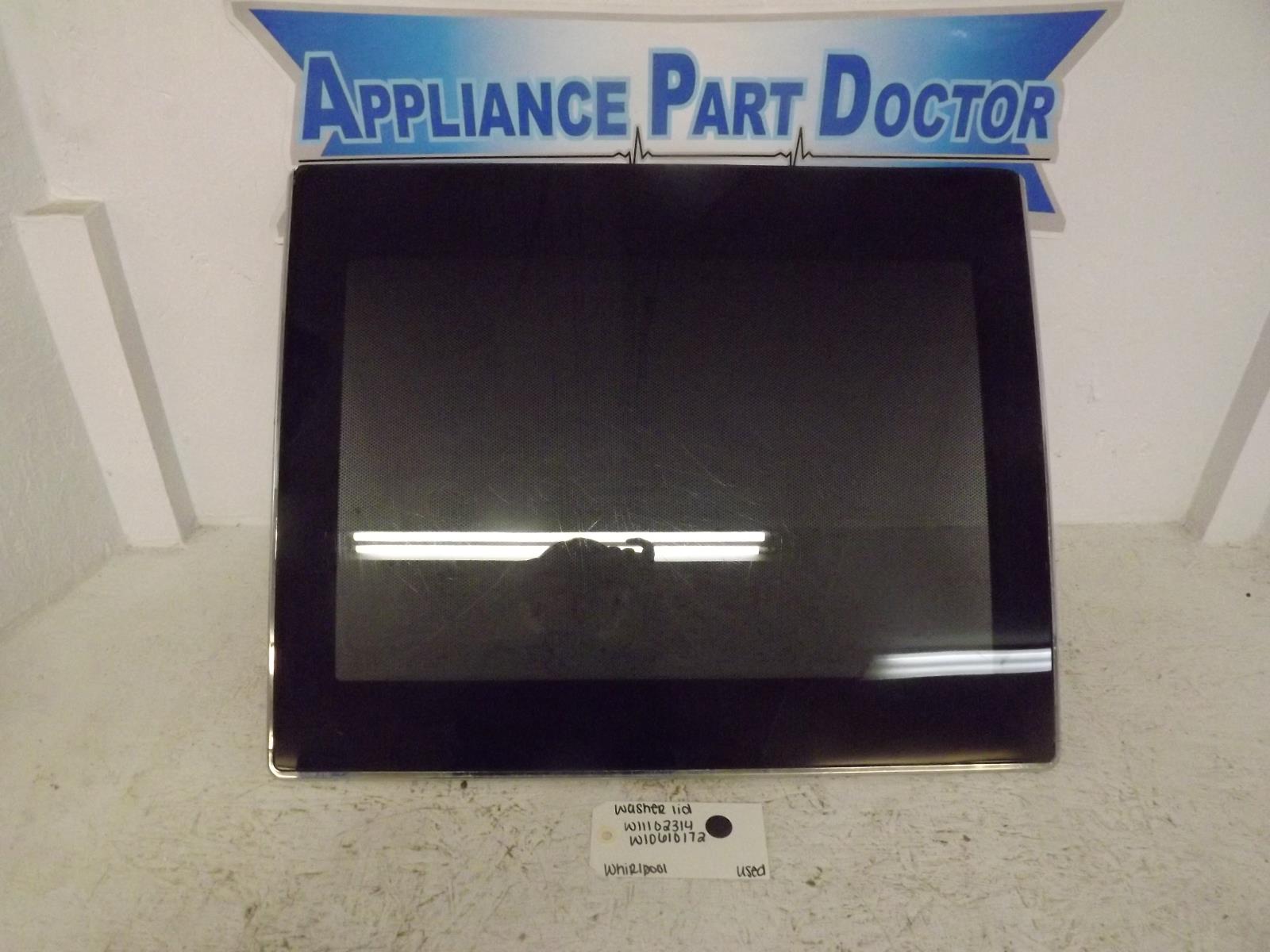Whirlpool Washer W1102314 W10610172 Lid Used