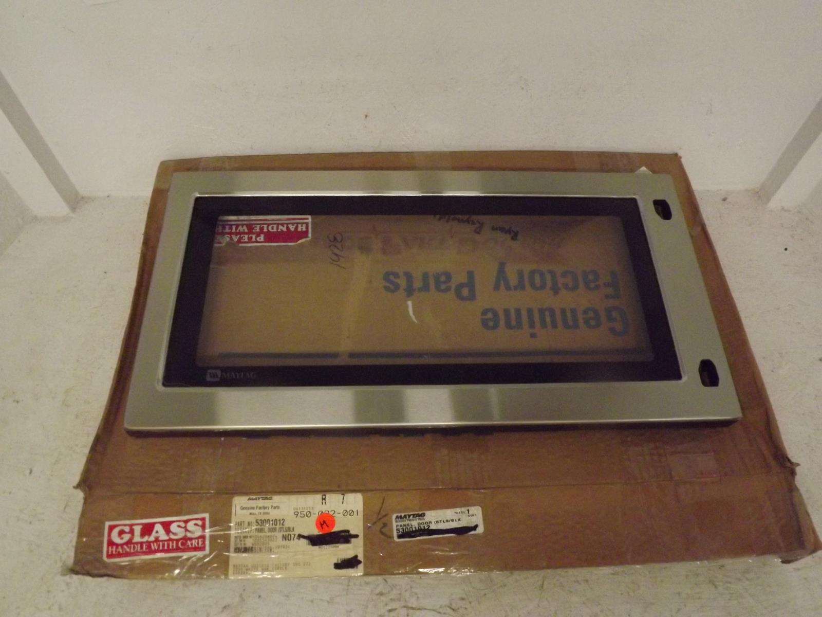 Maytag Microwave 53001012 Door Panel New