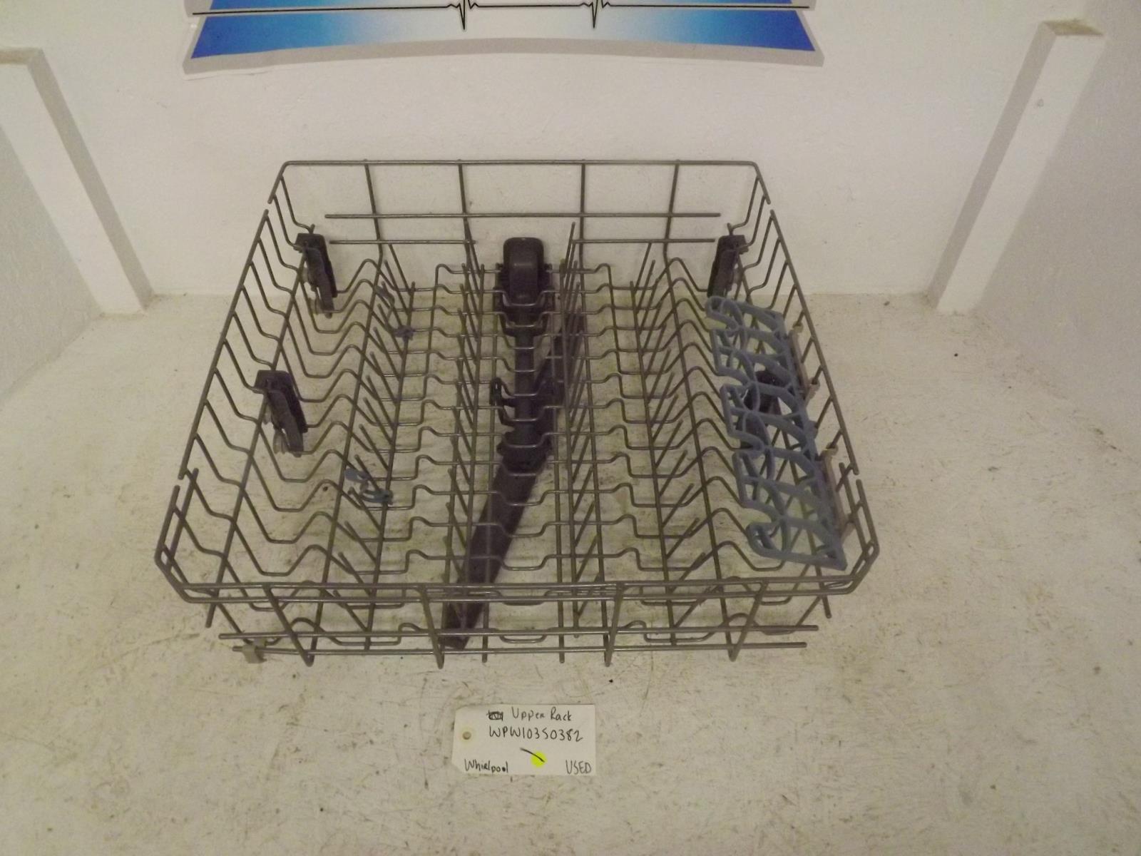 Whirlpool Dishwasher WPW10350382 Upper Rack Used