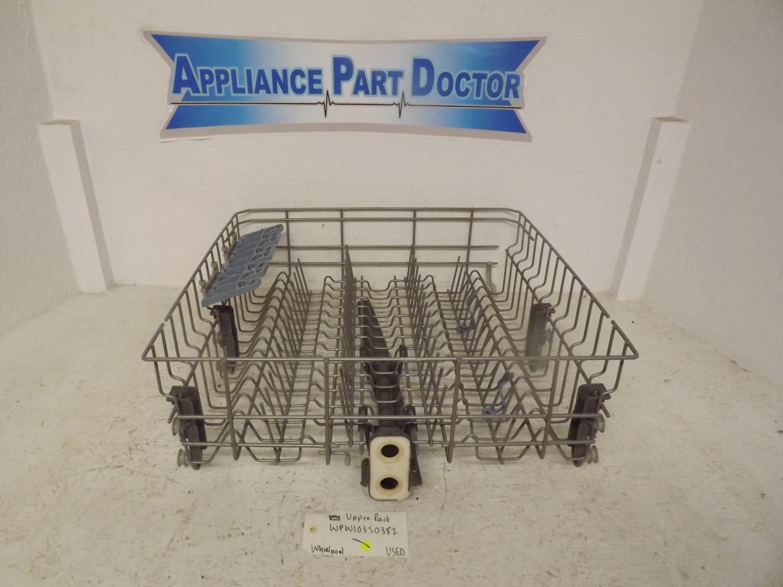 Whirlpool Dishwasher WPW10350382 Upper Rack Used