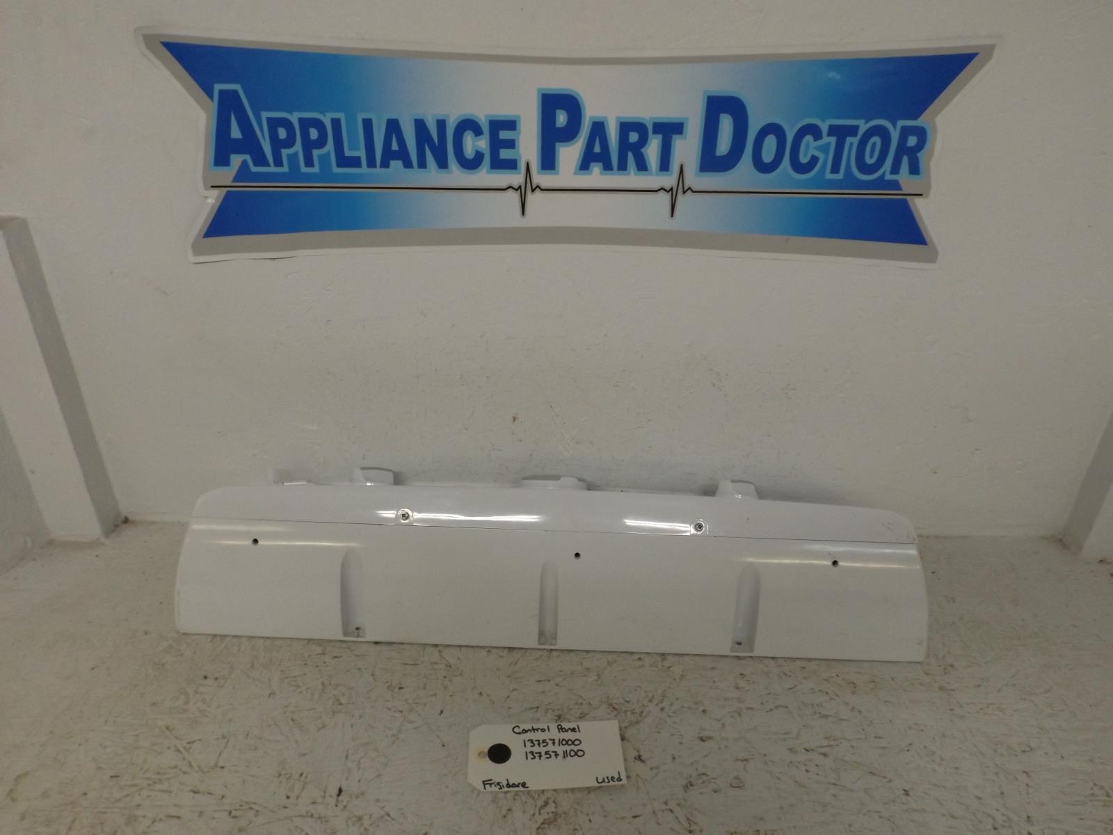 Frigidaire Washer 137571000  137571100 Control Panel Used