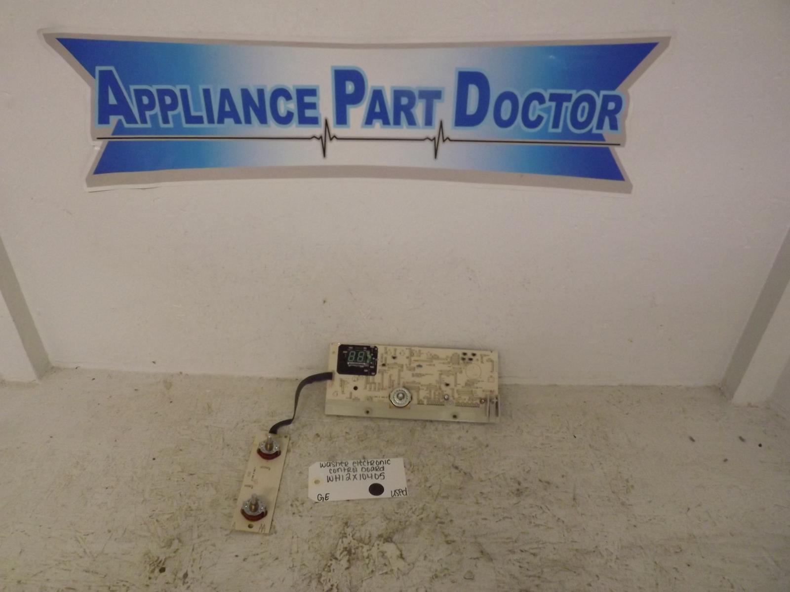 GE Washer WH12X10405 Electronic Control Board Used