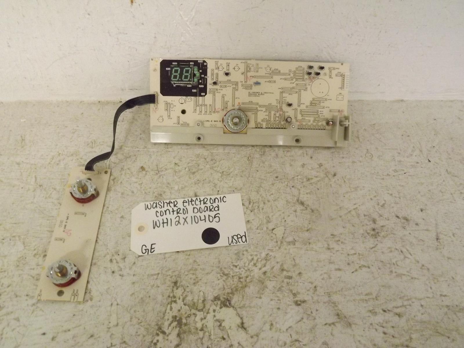 GE Washer WH12X10405 Electronic Control Board Used