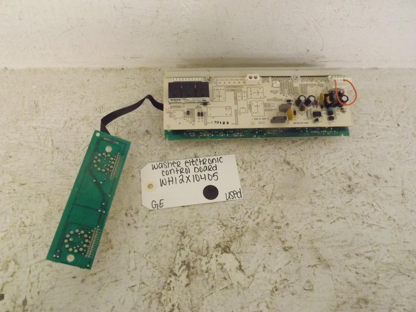 GE Washer WH12X10405 Electronic Control Board Used