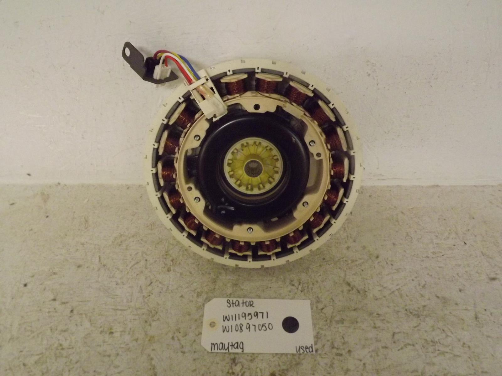Maytag Washer W11195971 W10897050 Stator Used