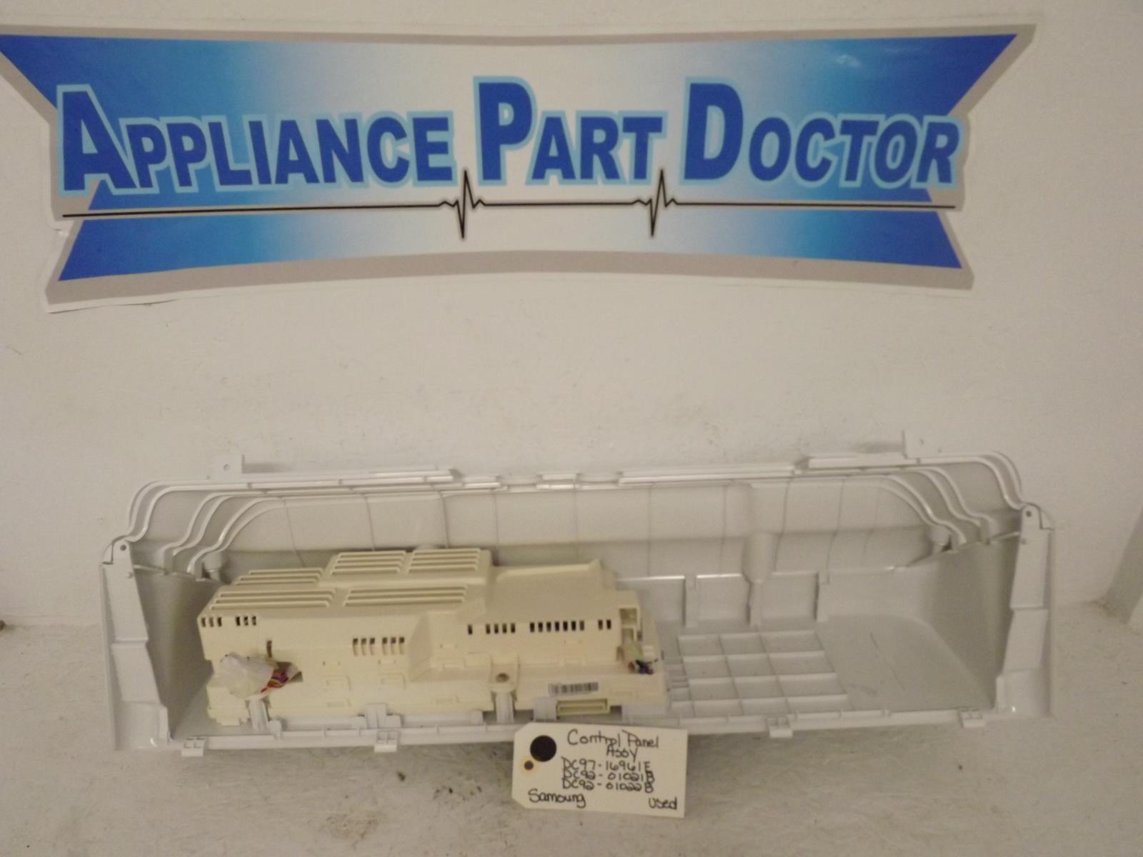 Samsung Washer DC97-16961E  DC92-01021B  DC92-01022B Control Panel Assy Used