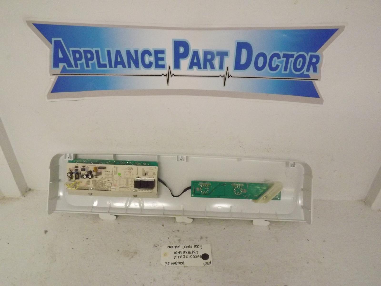 GE Washer WH42X10897 WH12X10524 Control Panel Assembly Used
