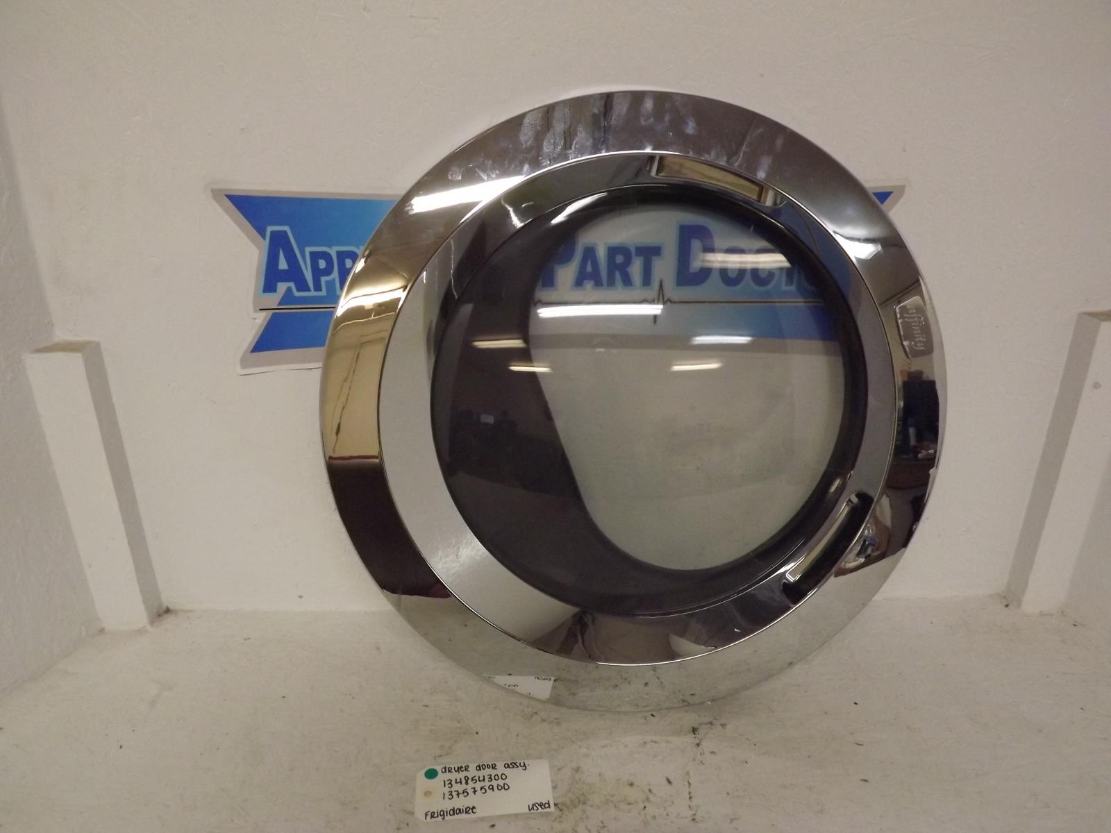 Frigidaire Dryer 134854300 137575900 Door Assembly Used
