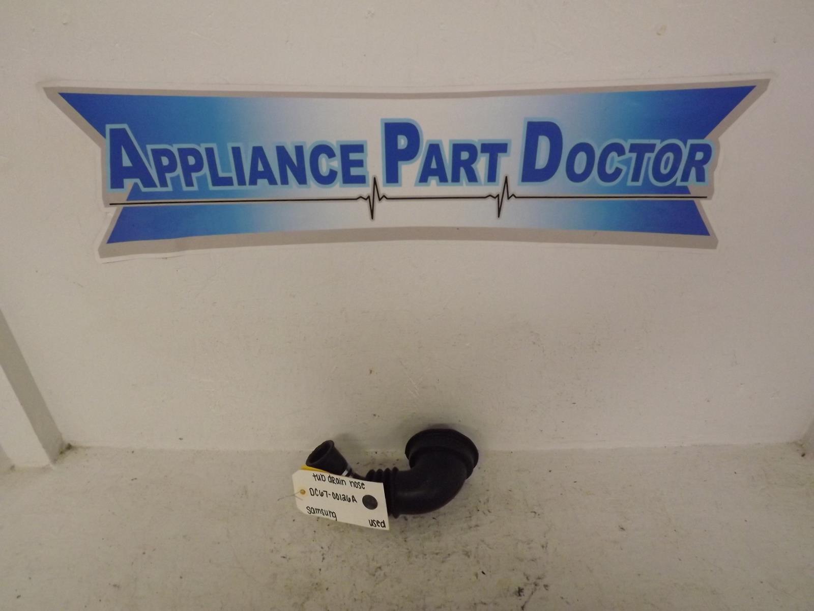 Samsung Washer DC67-00126A Tub Drain Hose Used