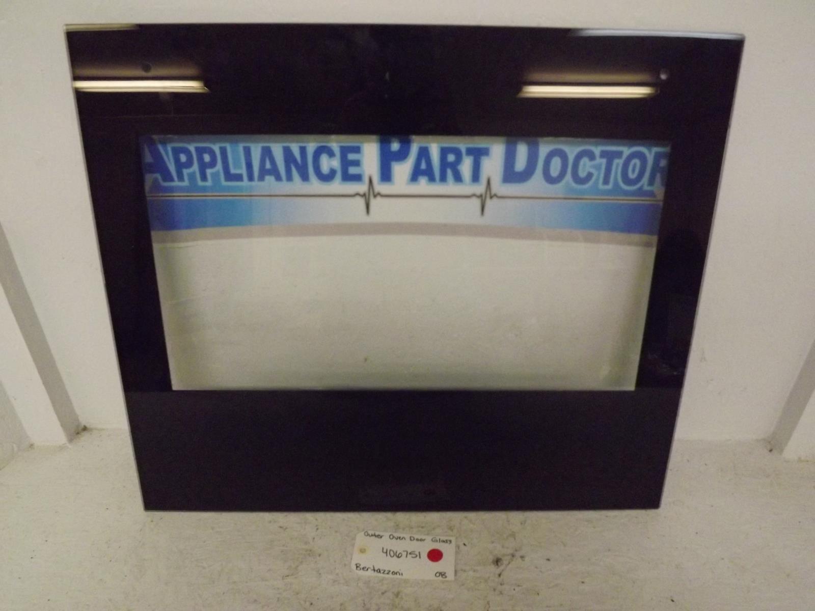 Bertazzoni Oven 406751 406796 Outer Door Glass OB