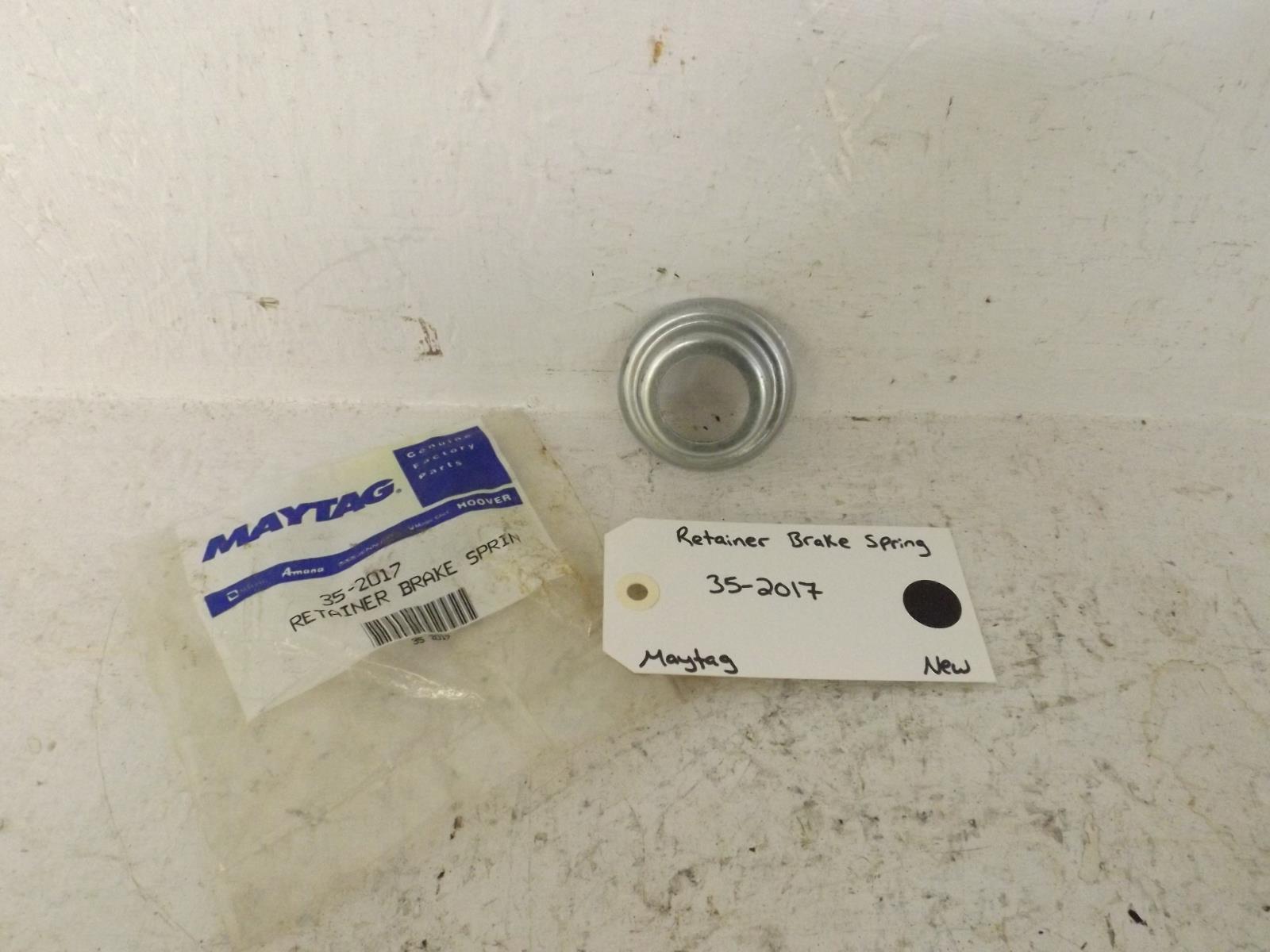 Maytag Washer 35-2017 Retainer Brake Spring New