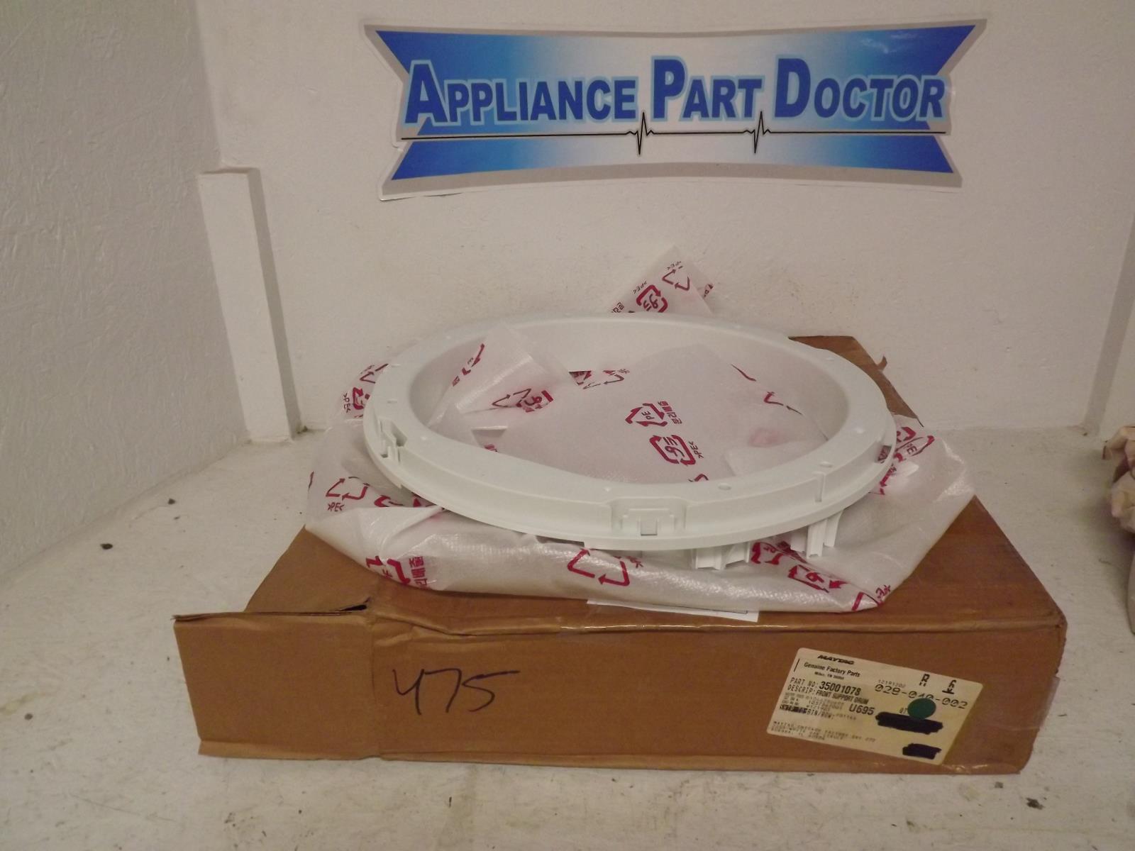 Maytag Dryer 35001078 Front Drum Support New