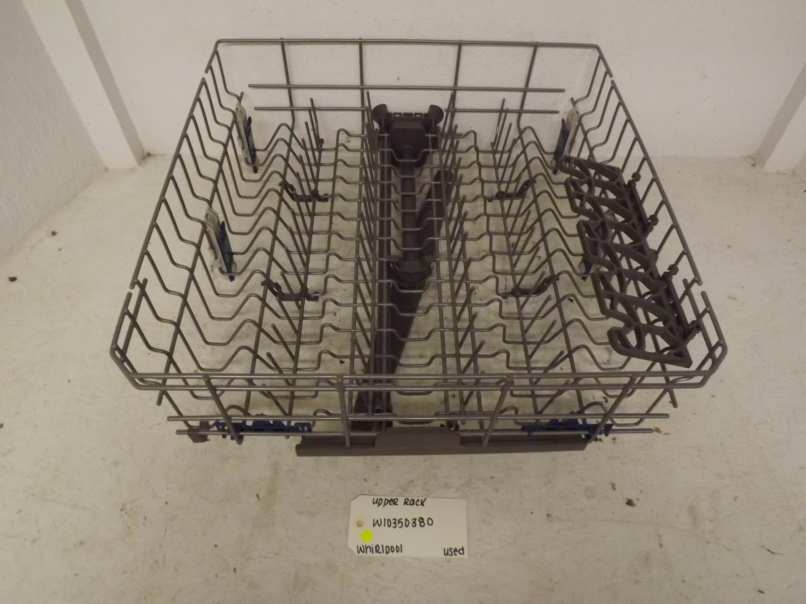 Whirlpool Dishwasher W10350380 Upper Rack Used
