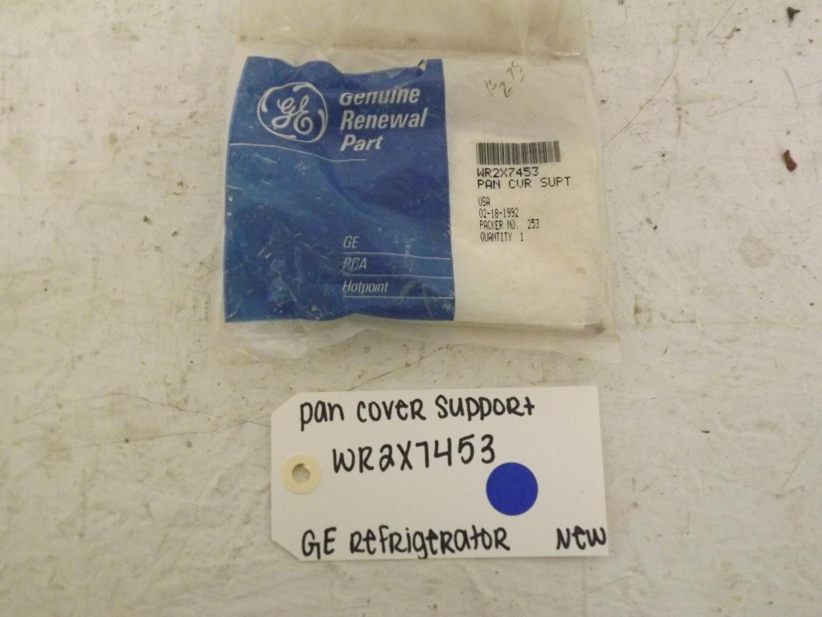 GE Refrigerator WR2X7453 Pan Cover Support New