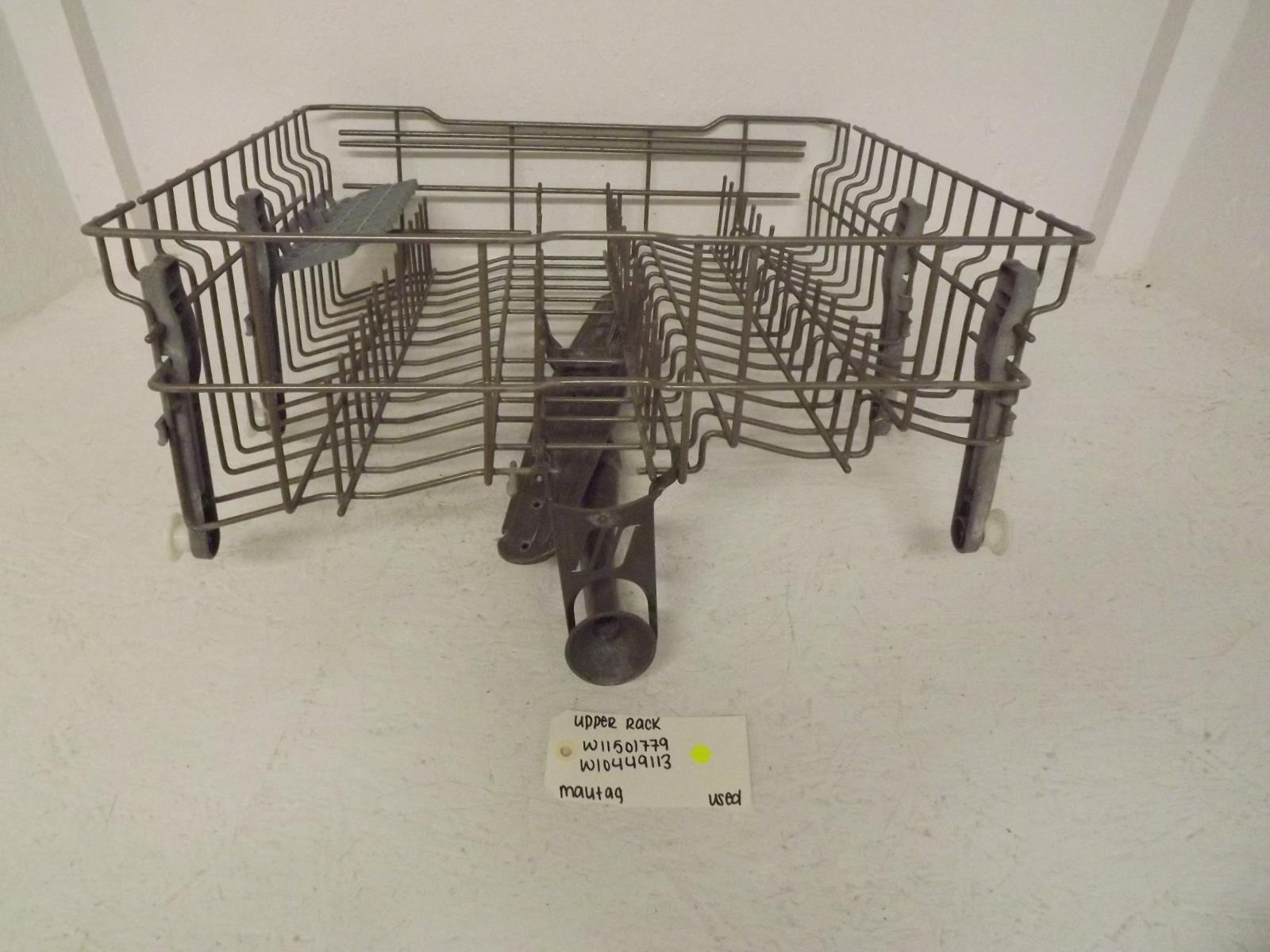 Maytag Dishwasher W11501779 W10779113 Upper Rack Used