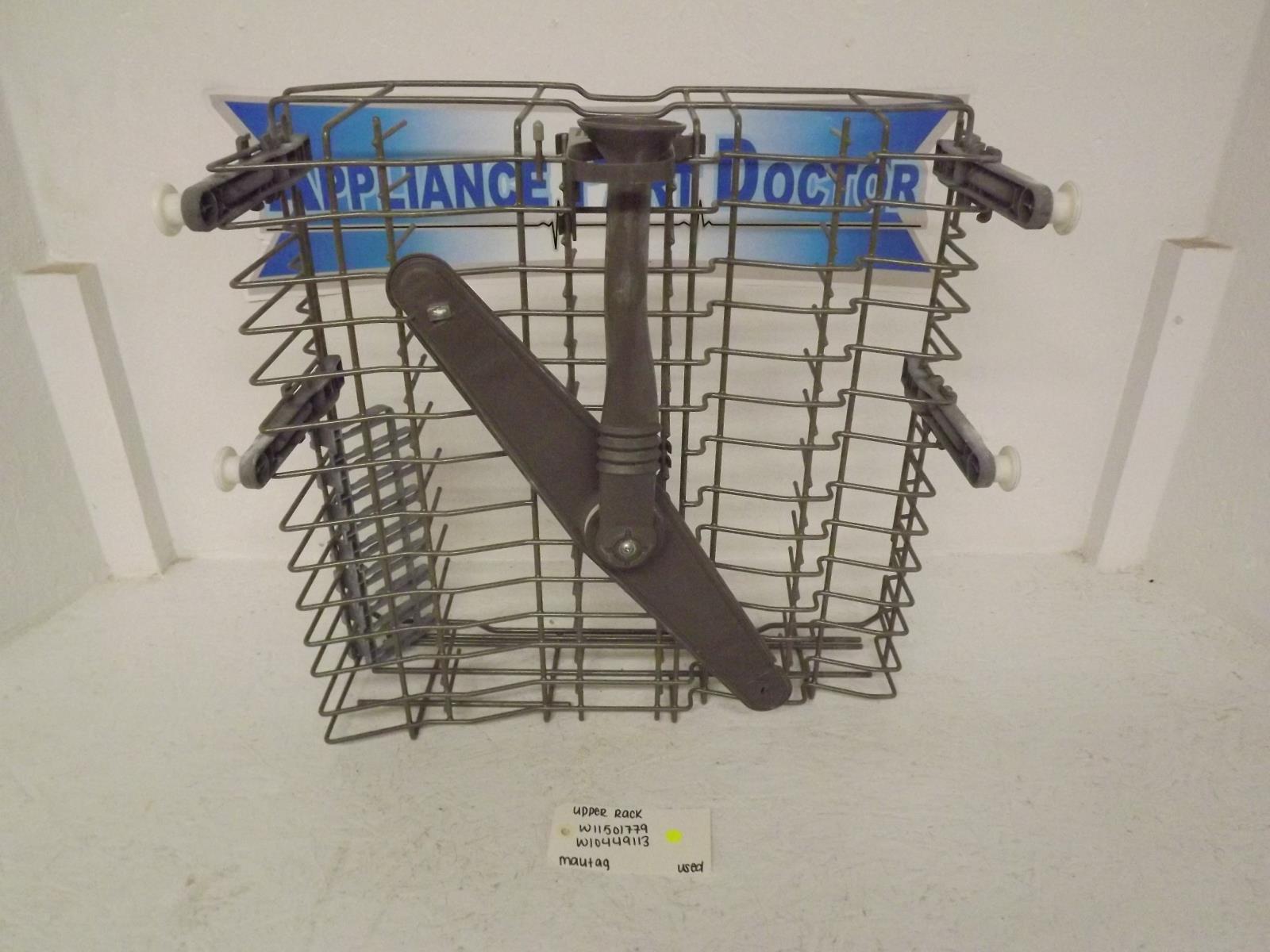 Maytag Dishwasher W11501779 W10779113 Upper Rack Used