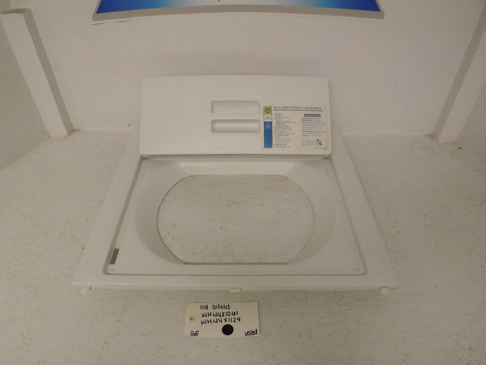 GE Washer WH44X1061 WH44X1129 Lid Used