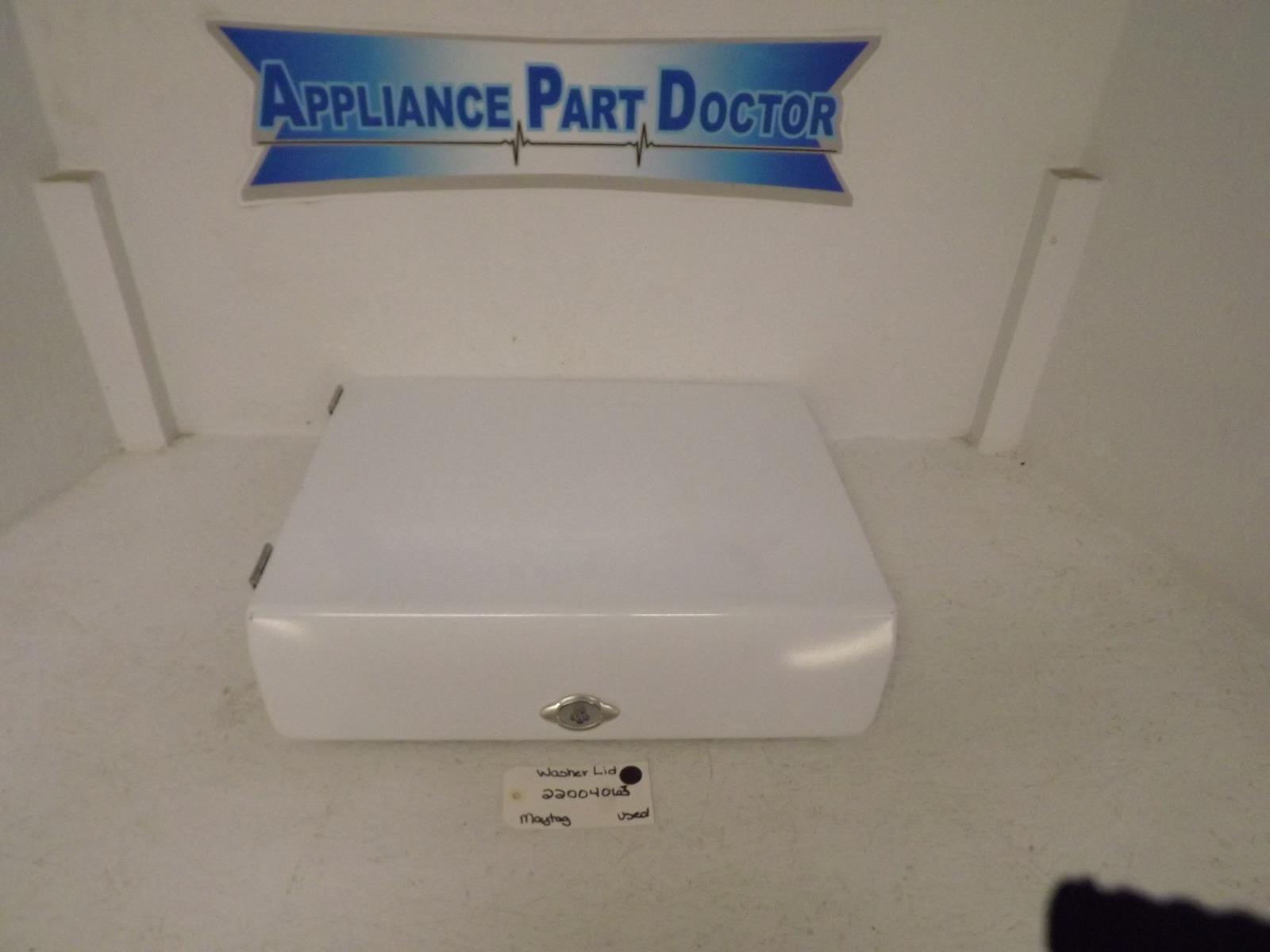 Maytag Washer 22004063 1001076 Lid Used