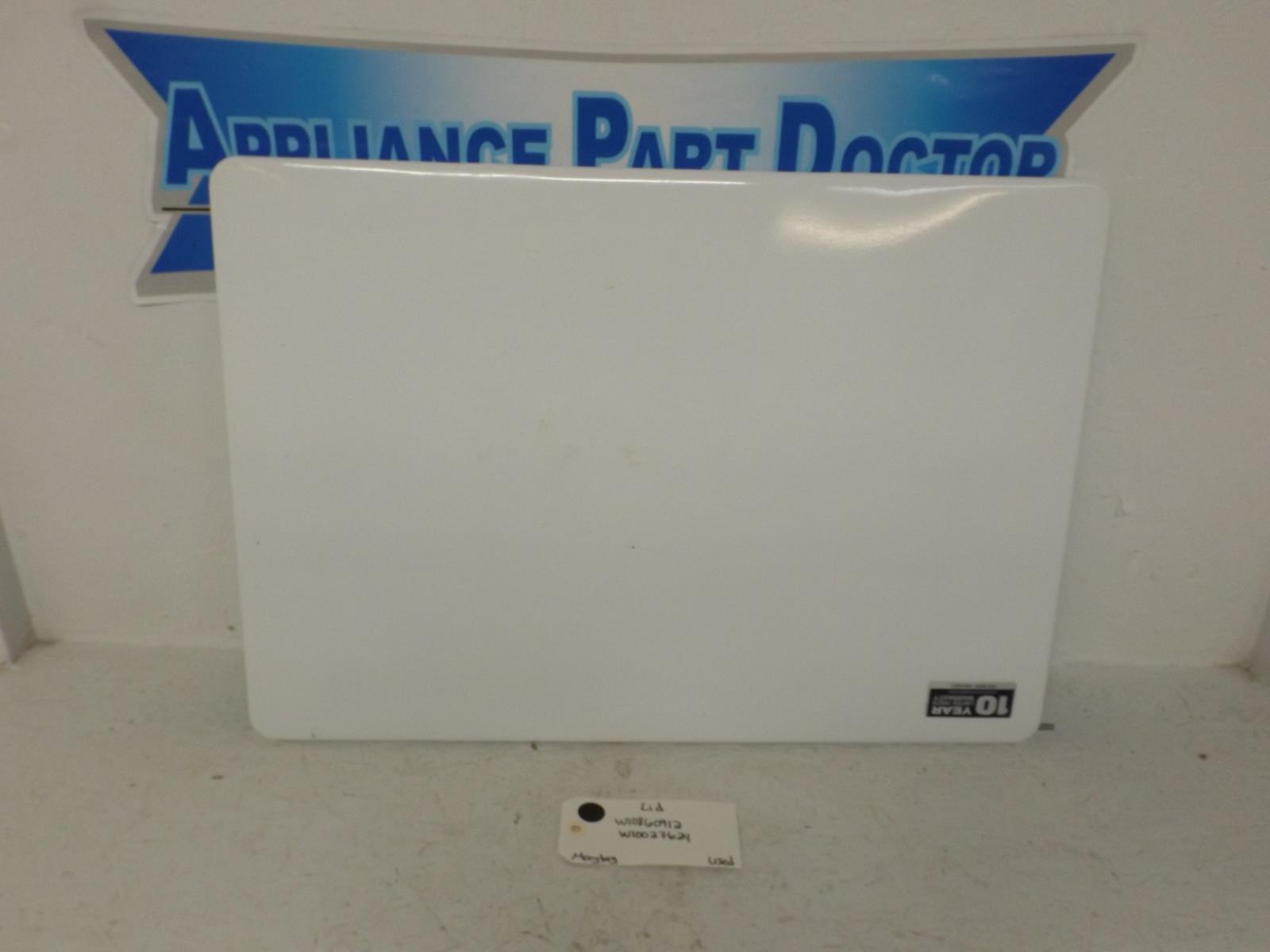 Maytag Washer W10860912  W10027624 Lid Used